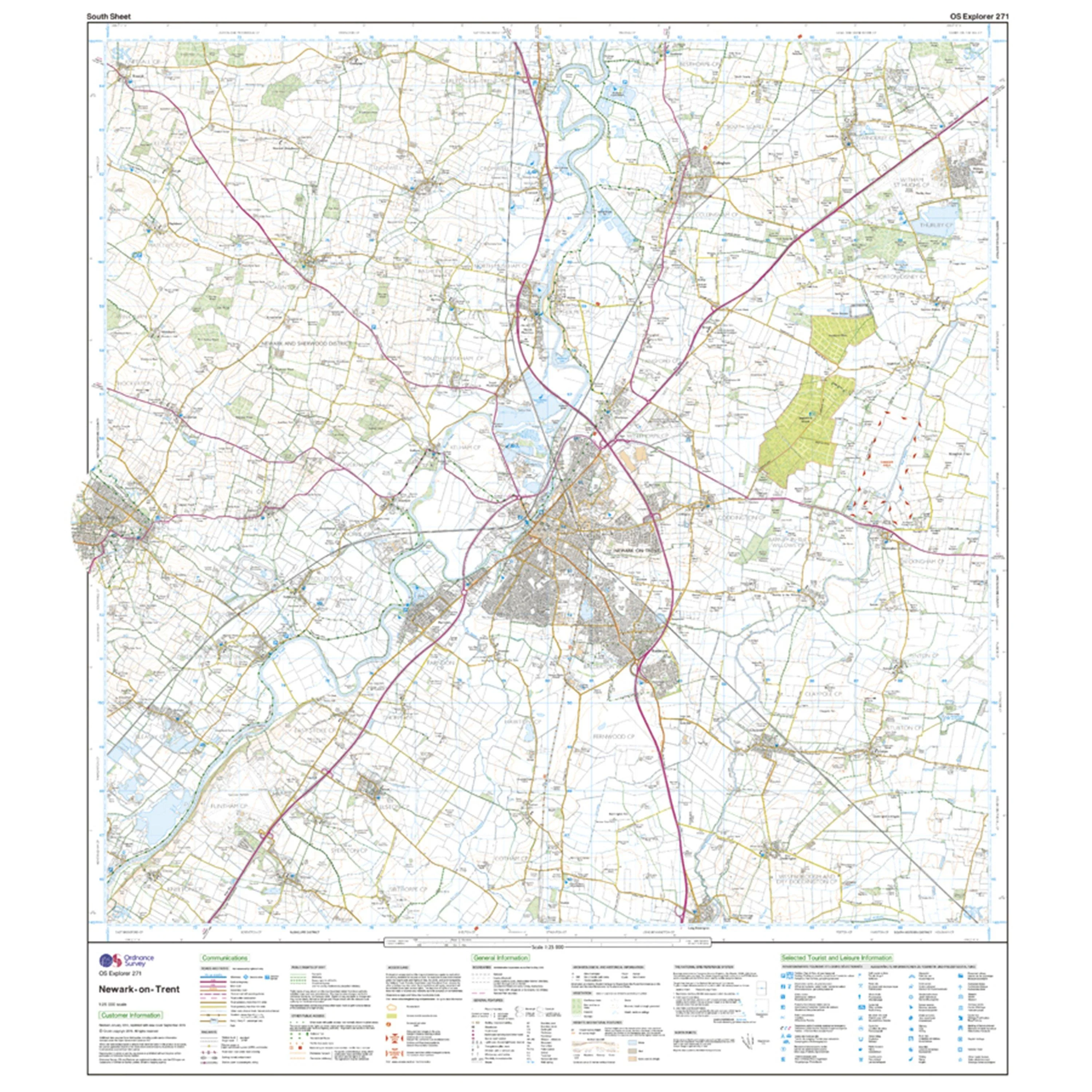 Explorer Active 271 Newark-on-Trent Map With Digital Version - Image 4