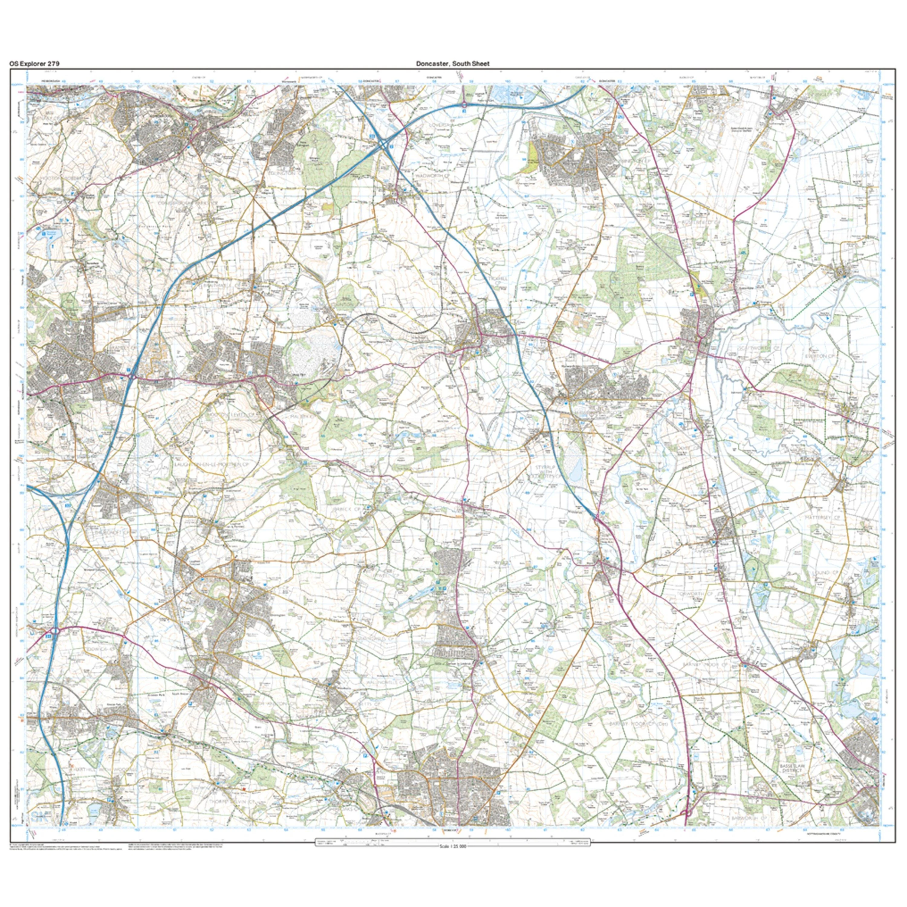 Explorer Active 279 Doncaster Map With Digital Version - Image 4