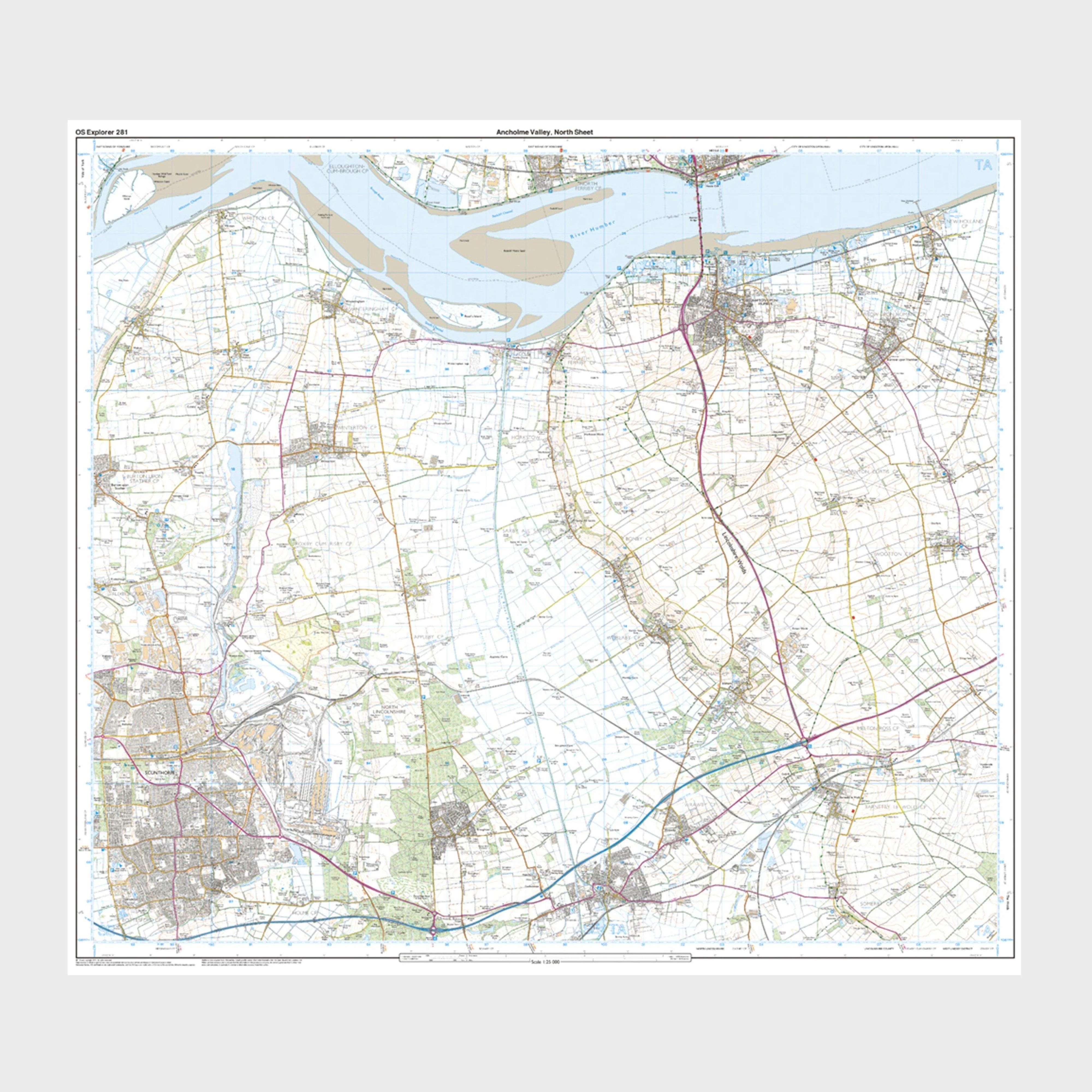 Explorer Active 281 Ancholme Valley Map With Digital Version - Image 3