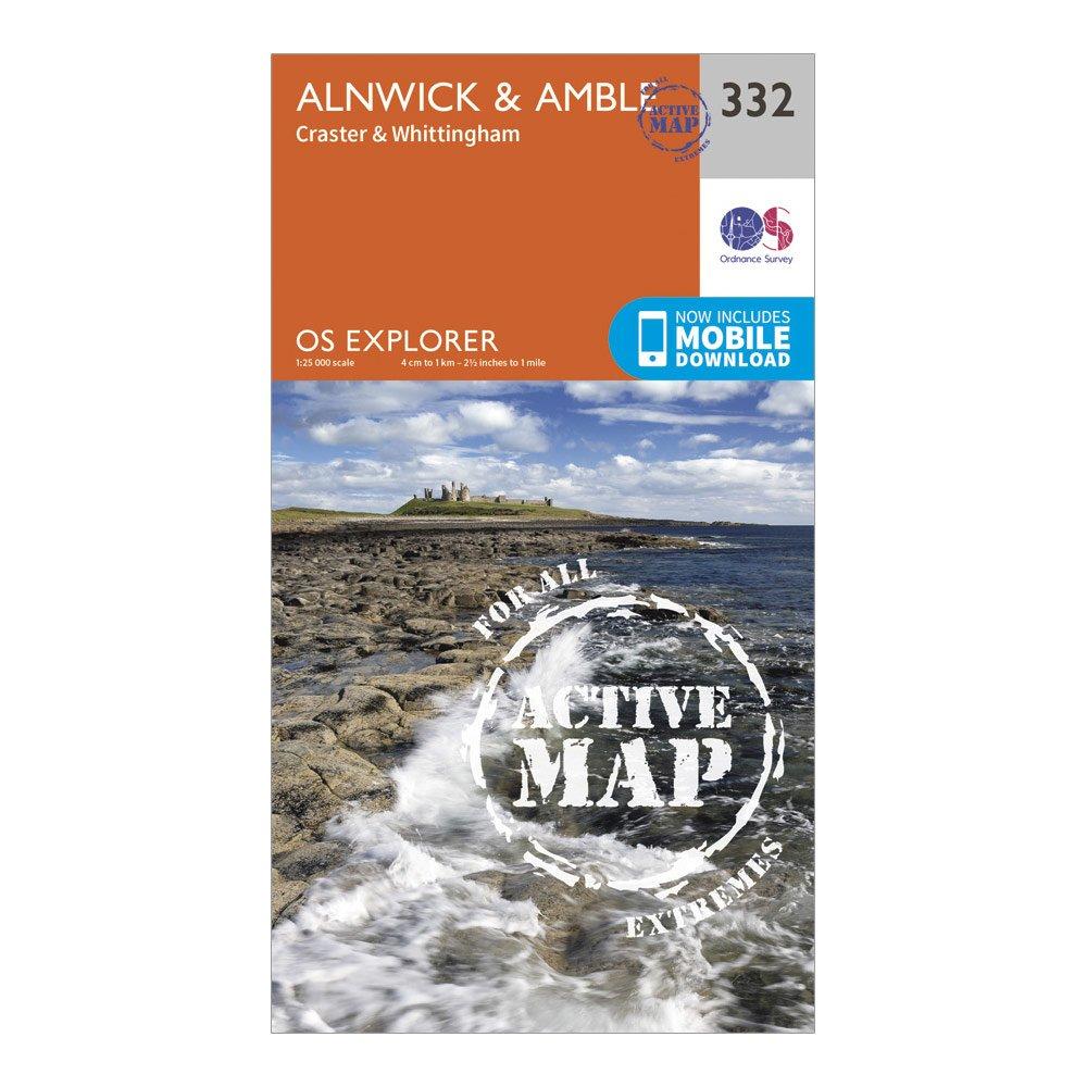 Explorer Active 332 Alnwick & Amble Map With Digital Version - Image 4