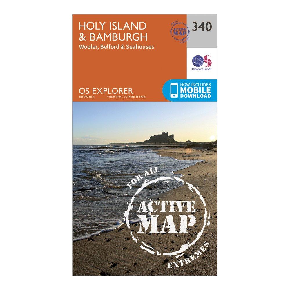 Explorer Active 340 Holy Island & Bamburgh Map With Digital Version - Image 4