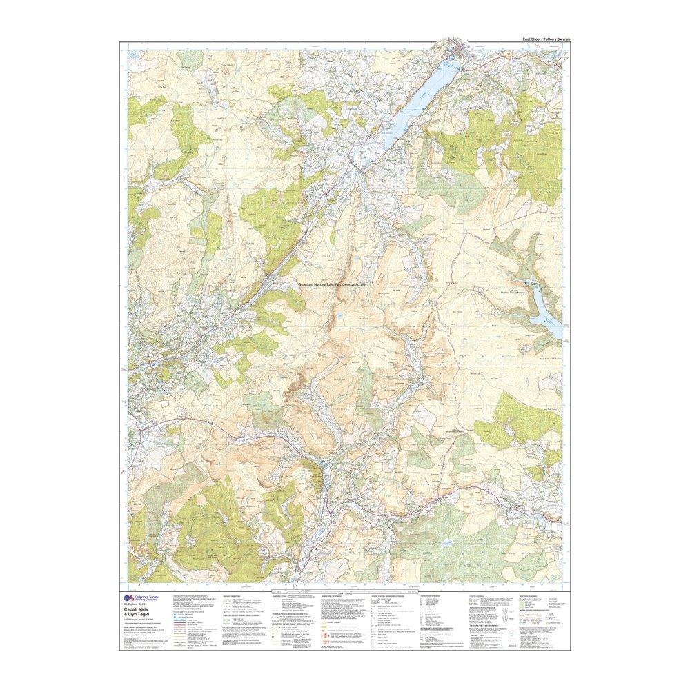 Explorer Active OL 23 Cadair Idris & Llyn Tegid Map - Image 3