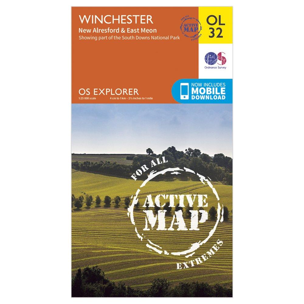 Explorer Active OL32 Winchester, New Alresford & East Meon Map - Image 4