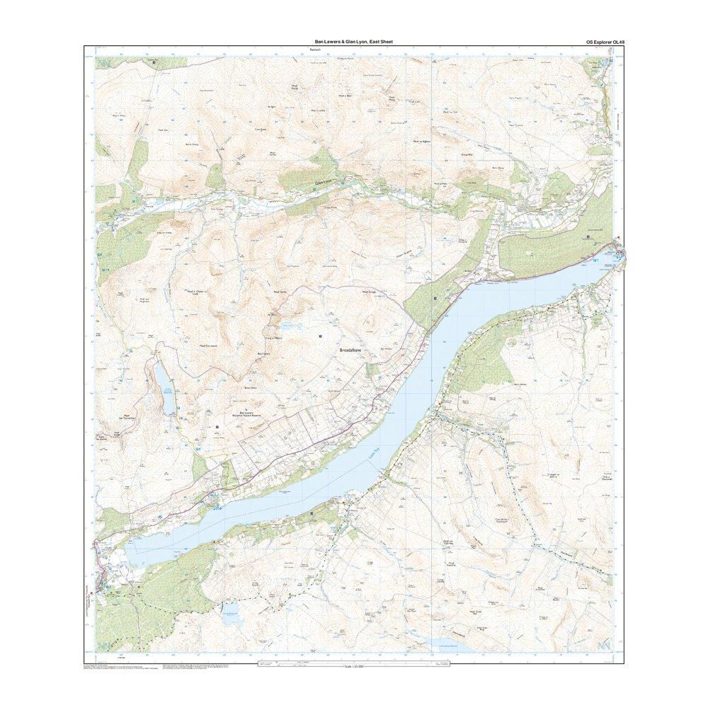 Explorer Active OL48 Ben Lawers & Glen Lyon Map With Digital Version - Image 3