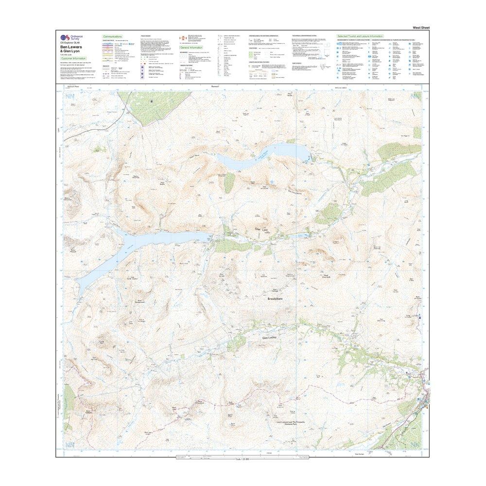 Explorer Active OL48 Ben Lawers & Glen Lyon Map With Digital Version - Image 4