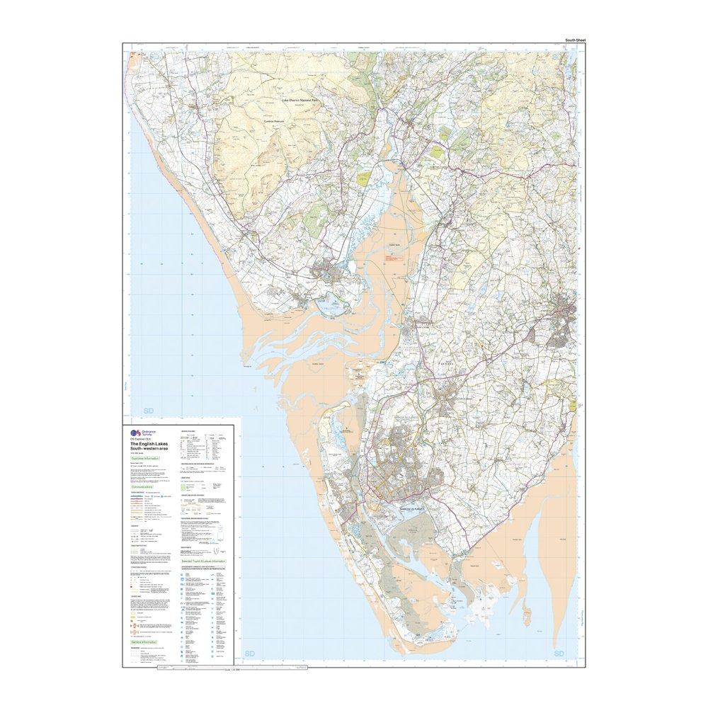 Explorer Active OL6 The English Lakes - South Western Area Map With Digital Version - Image 4