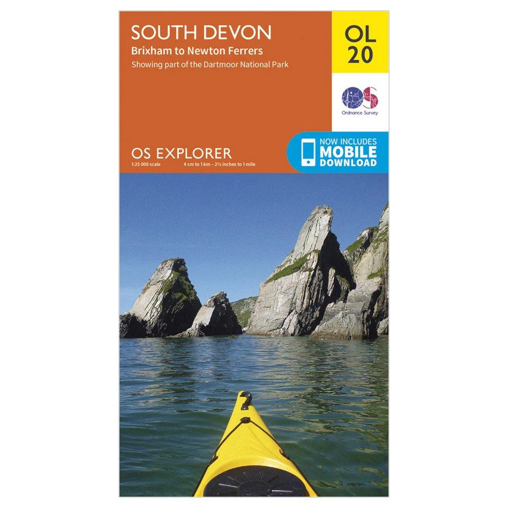 Explorer OL 20 South Devon Map - Image 5
