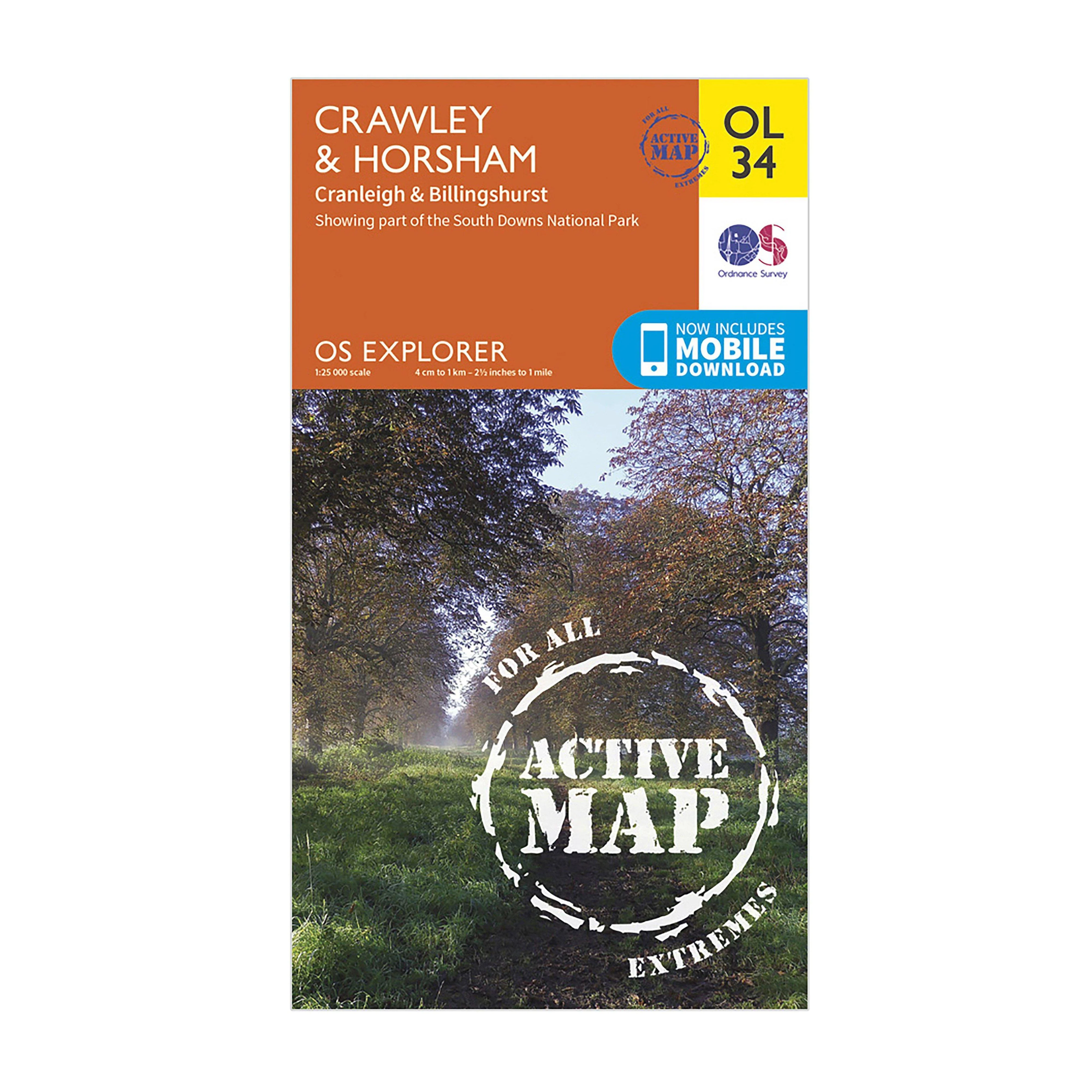 Explorer OL 34 Active D Crawley & Horsham Map - Image 4