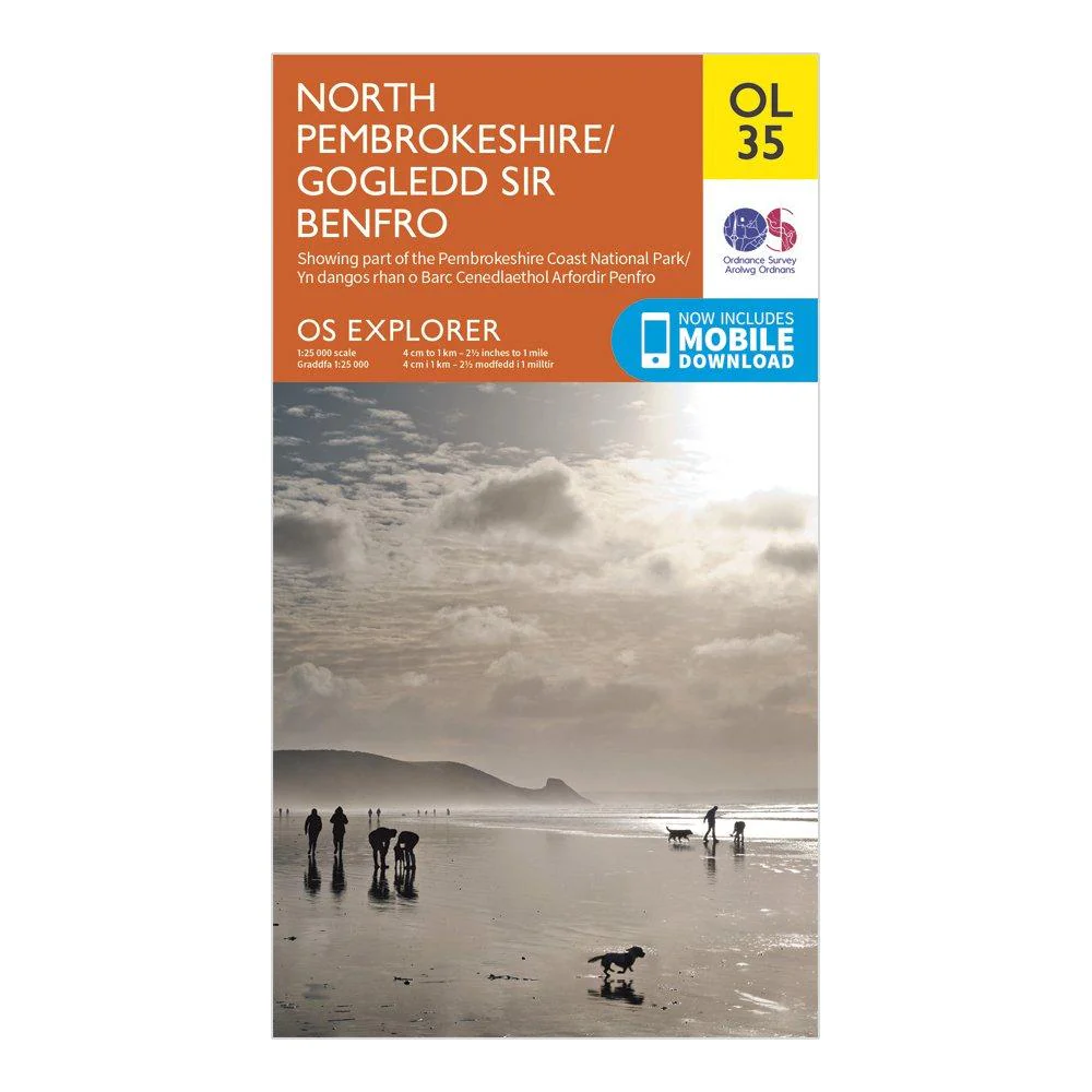 Explorer OL 35 North Pembrokeshire Map