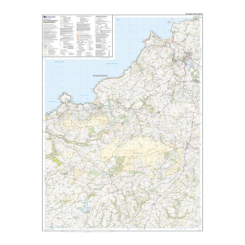 Explorer OL 35 North Pembrokeshire Map - Image 3