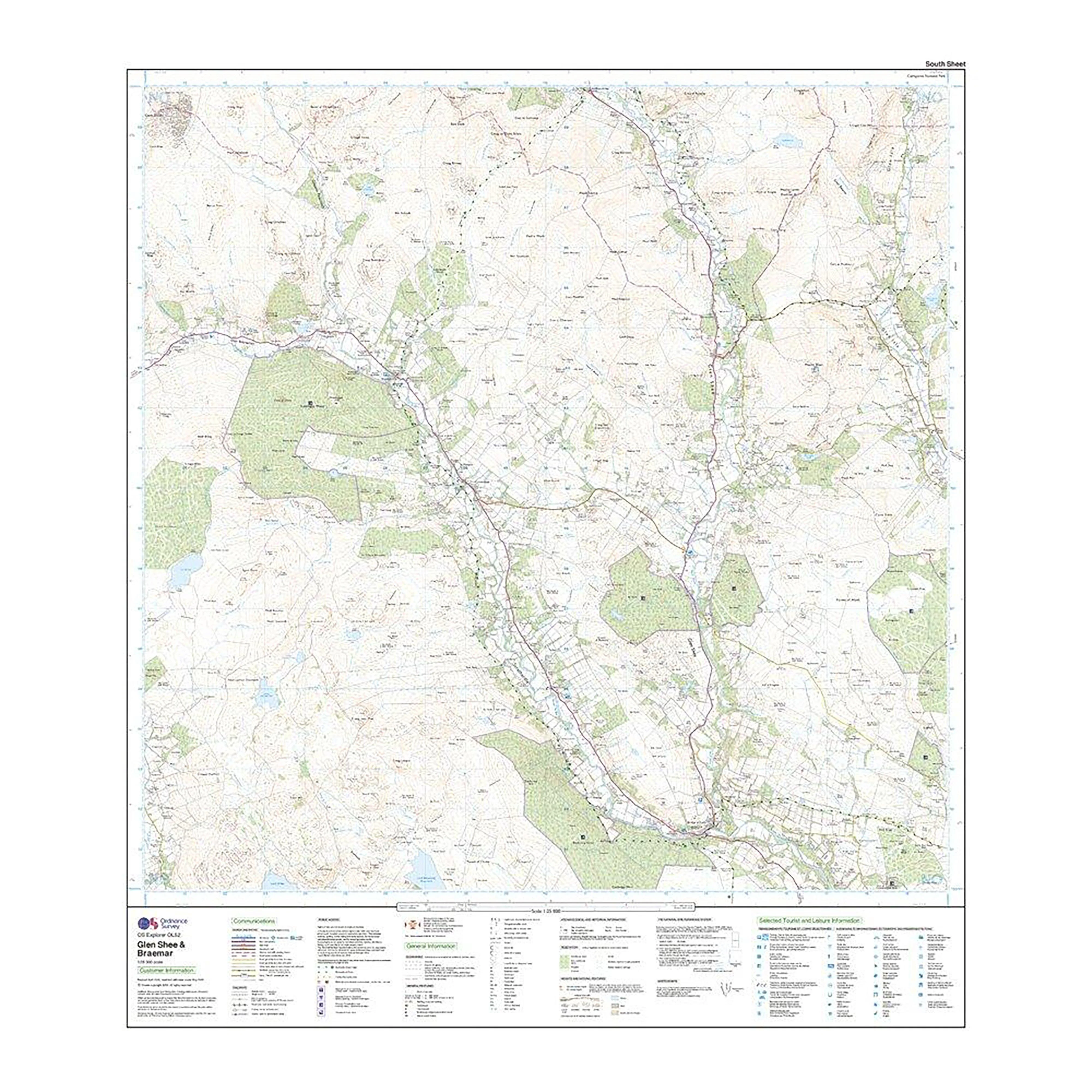 Explorer OL 52 Active D Glen Shee & Braemar Map - Image 4