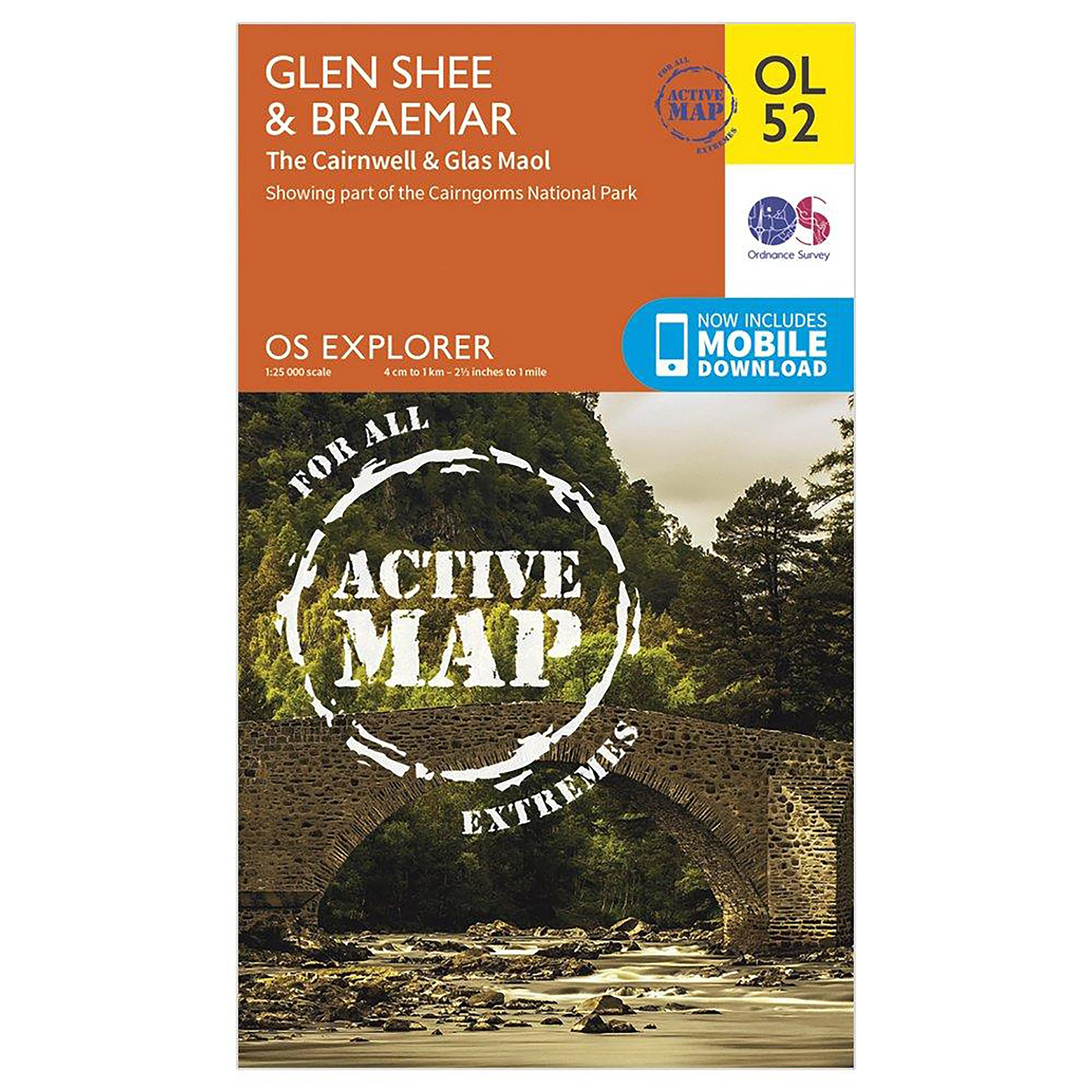 Explorer OL 52 Active D Glen Shee & Braemar Map - Image 5