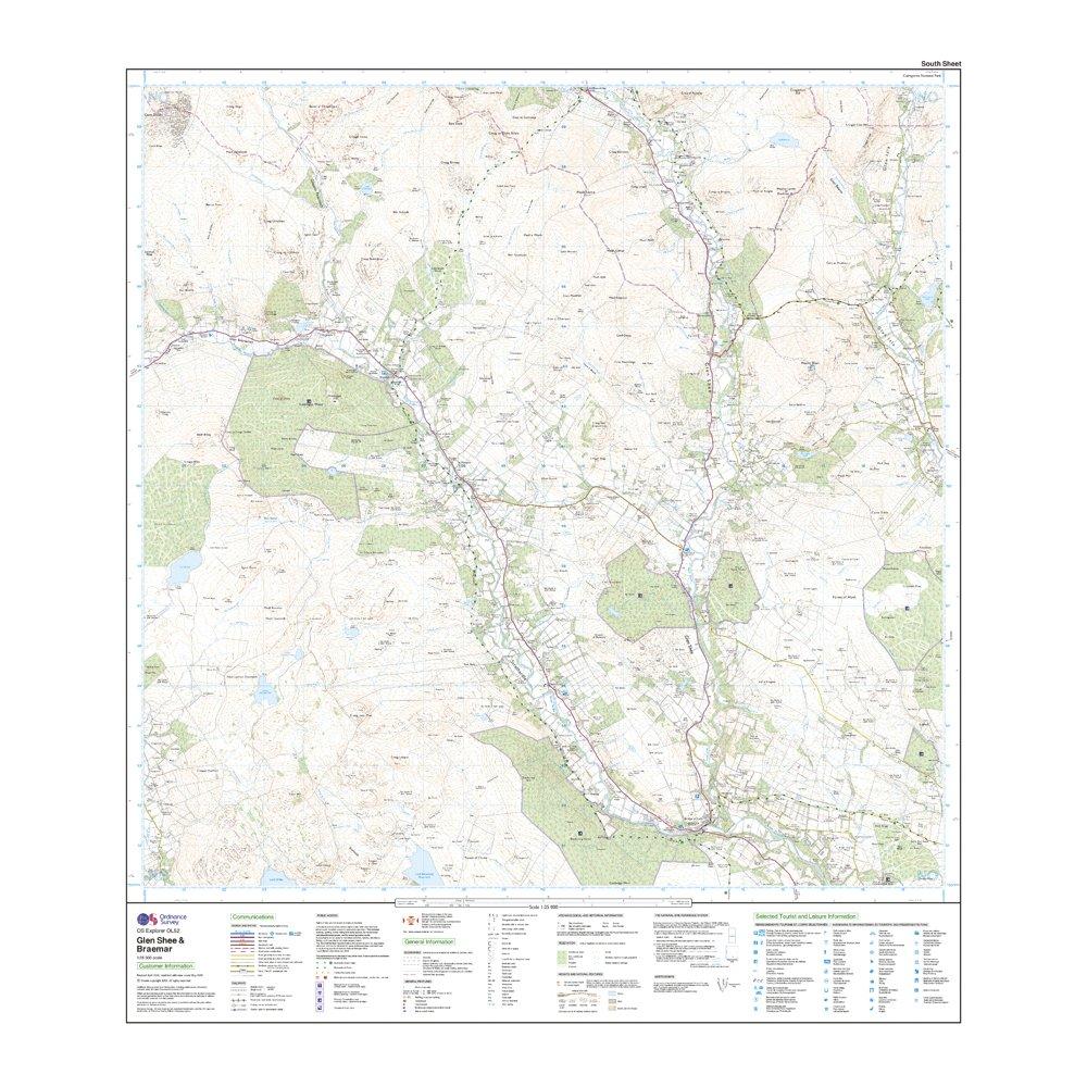 Explorer OL52 Glen Shee & Braemar Map With Digital Version - Image 4