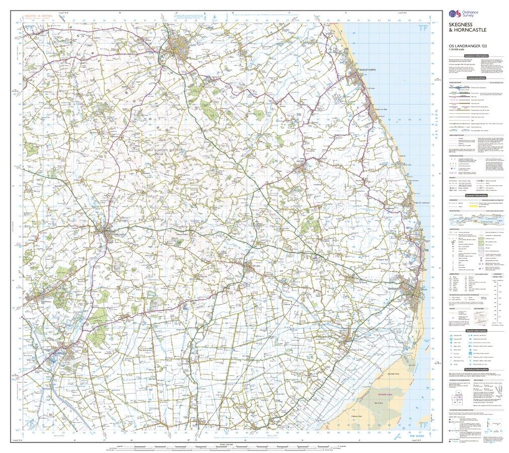 Landranger 122 Skegness & Horncastle Map With Digital Version - Image 3