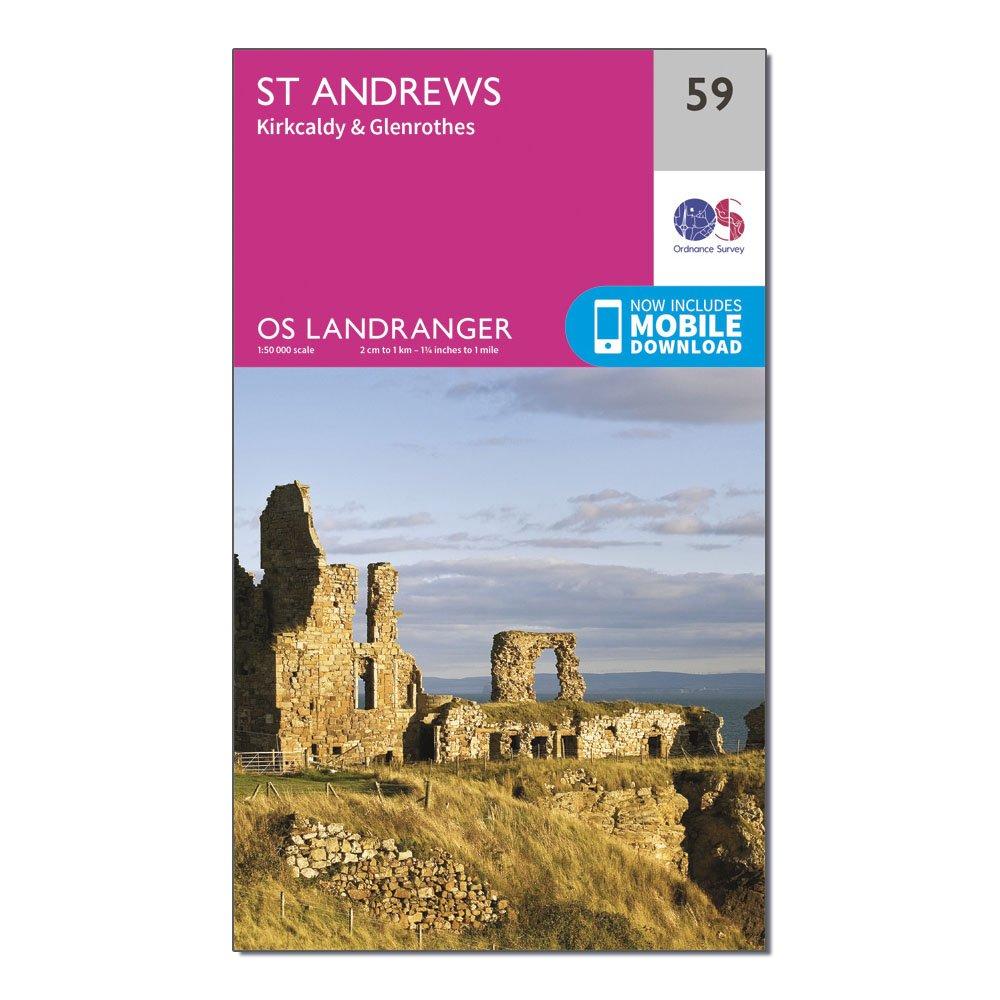 Landranger 59 St Andrews, Kirkcaldy & Glenrothes Map With Digital Version - Image 4