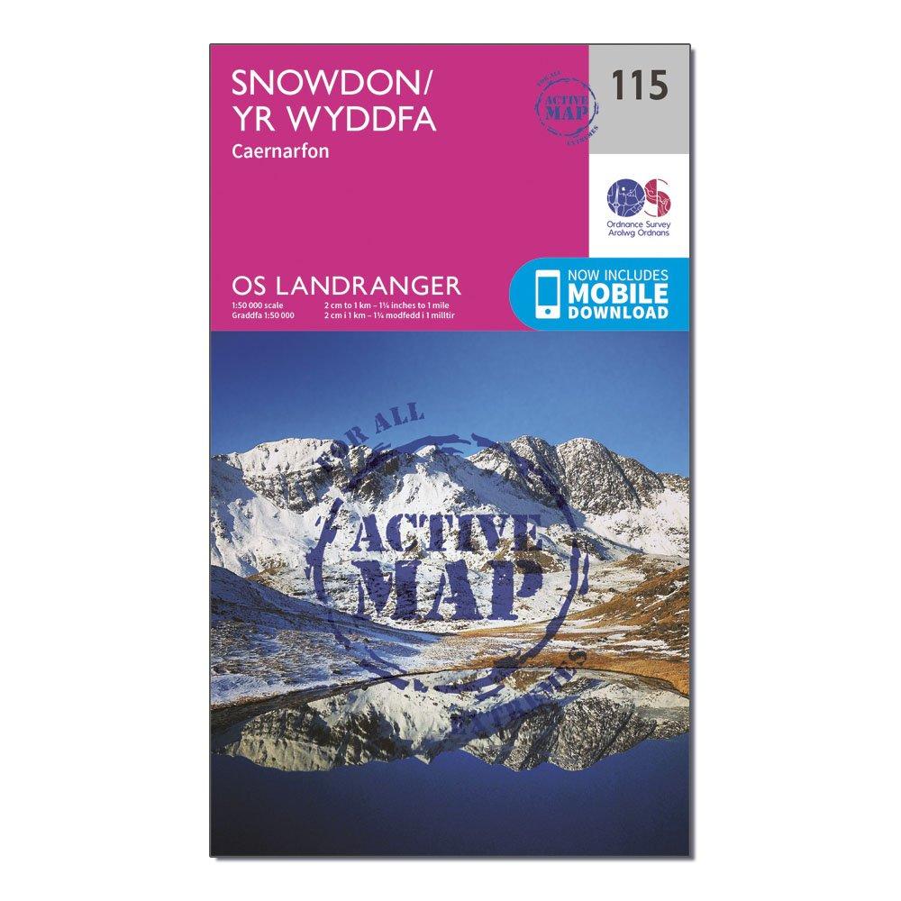 Landranger Active 115 Snowdon & Caernarfon Map With Digital Version - Image 4