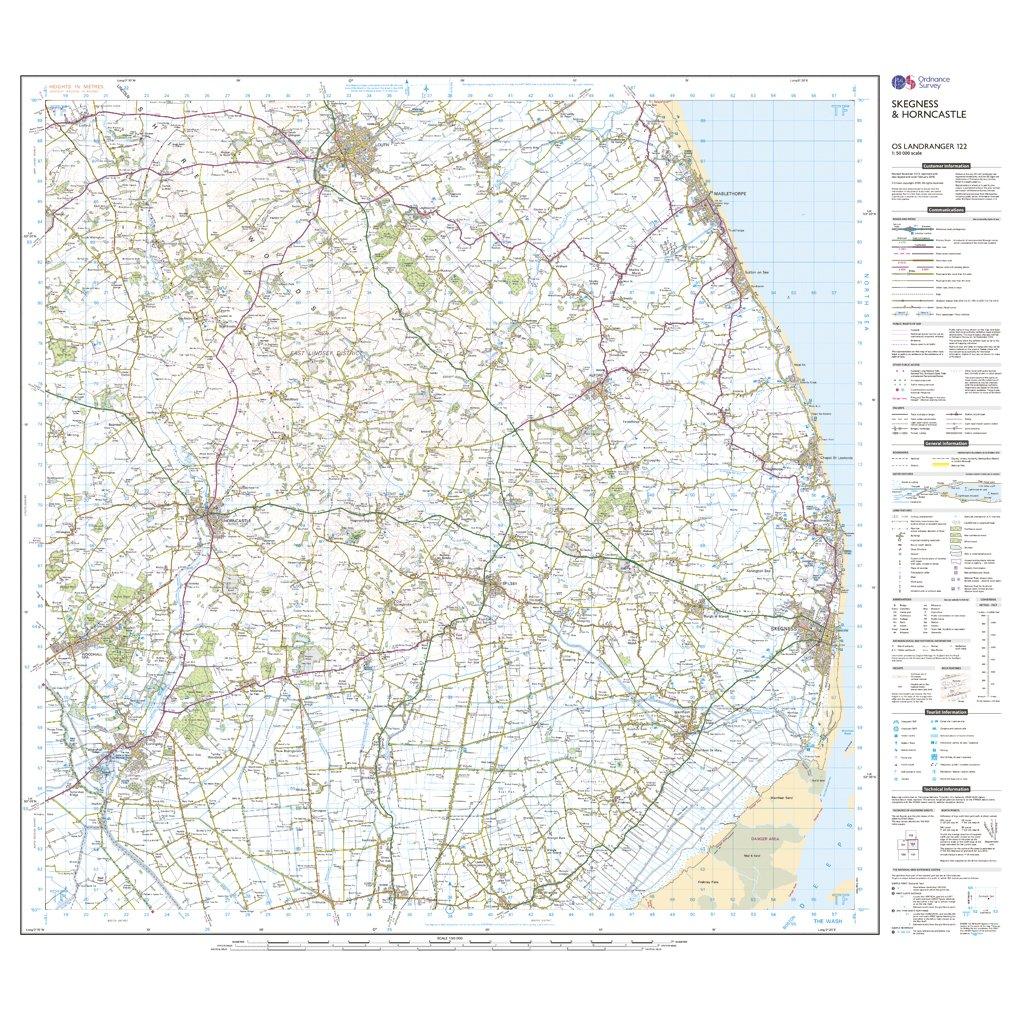 Landranger Active 122 Skegness & Horncastle Map With Digital Version - Image 3