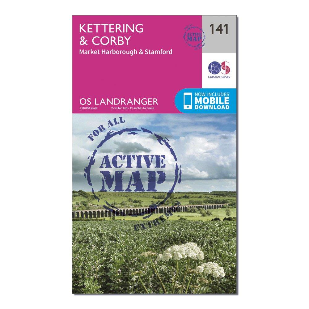 Landranger Active 141 Kettering & Corby Map With Digital Version - Image 4