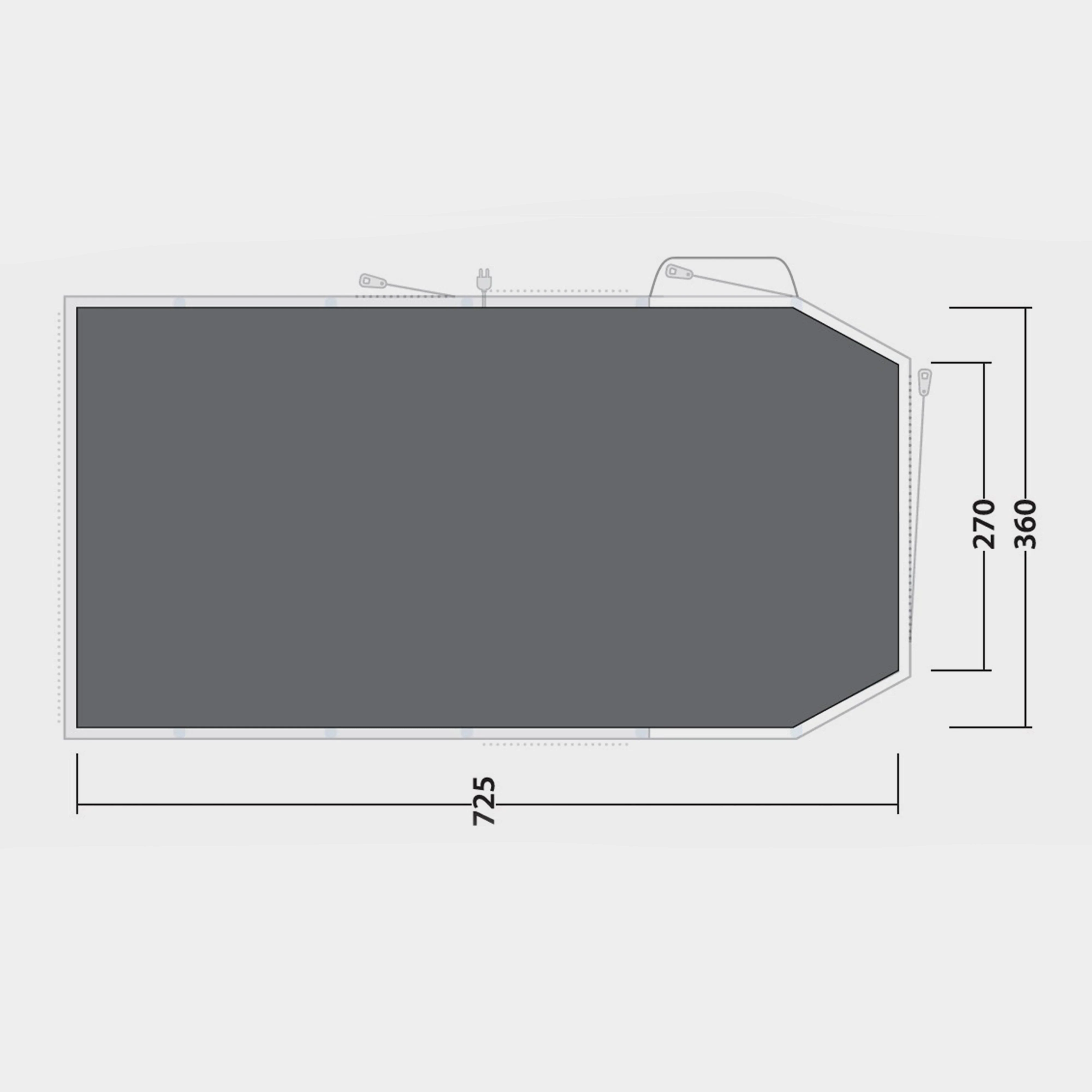 Knightdale 8PA Footprint LUX Groundsheet - Image 2