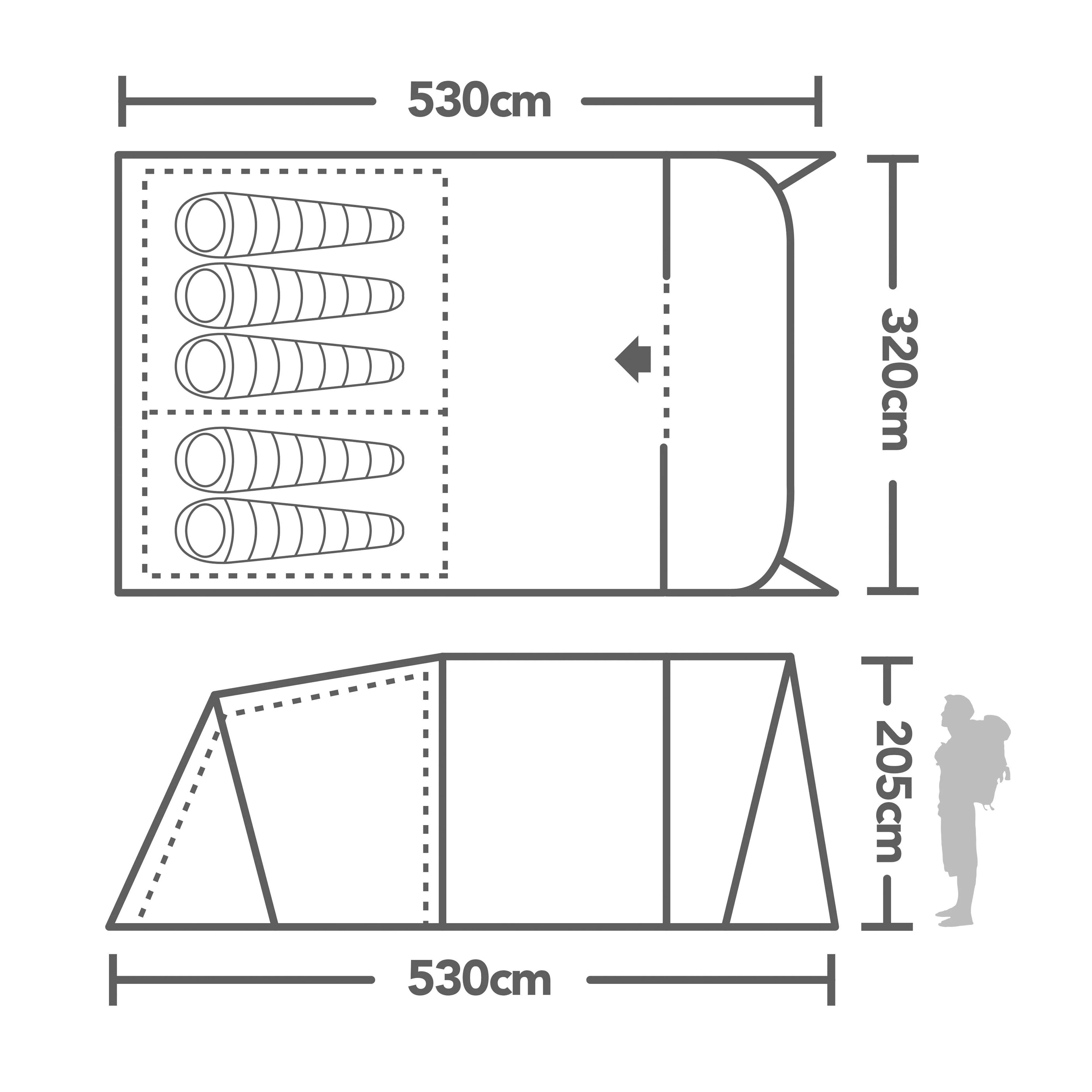 Refurbished Idaho 5 Air Tent - Image 2