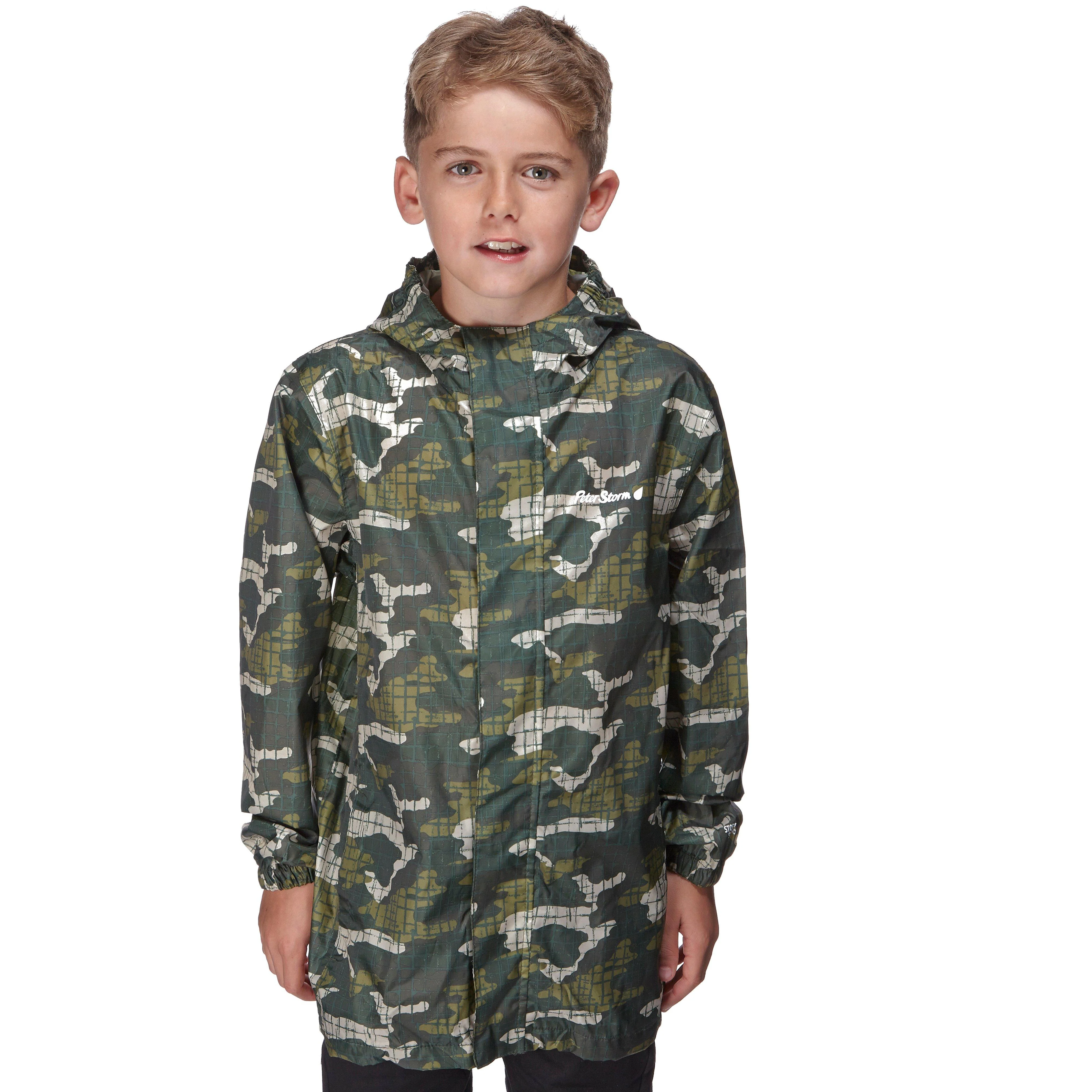 Kids’ Camo Packable Jacket - Image 5