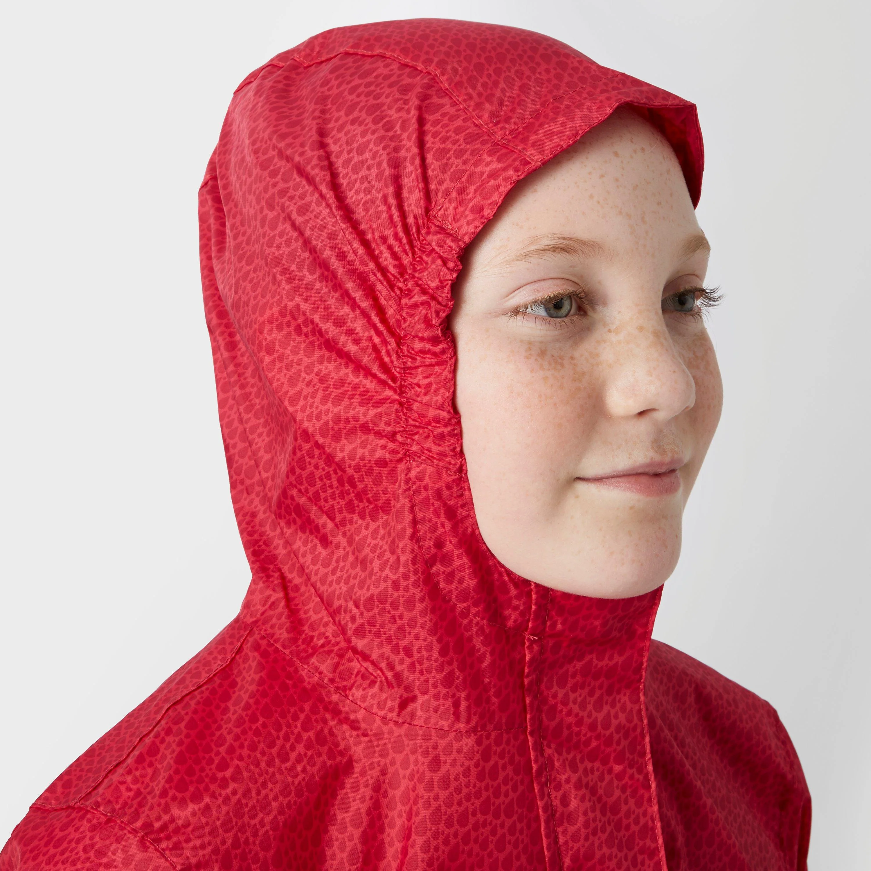 Kid’s Hooded Packable Waterproof Jacket - Image 5