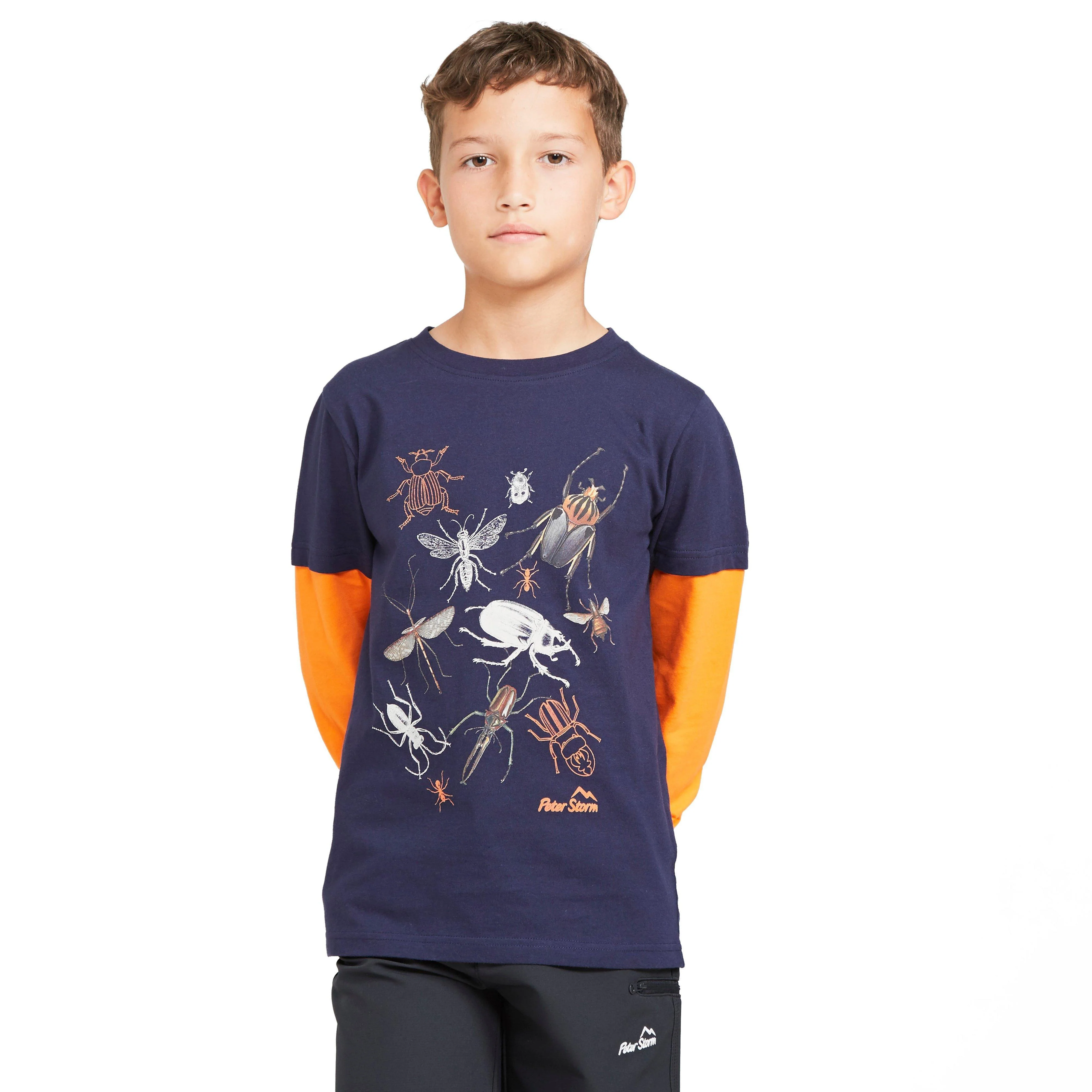 Kids’ Long Sleeve Layered T-Shirt - Image 6