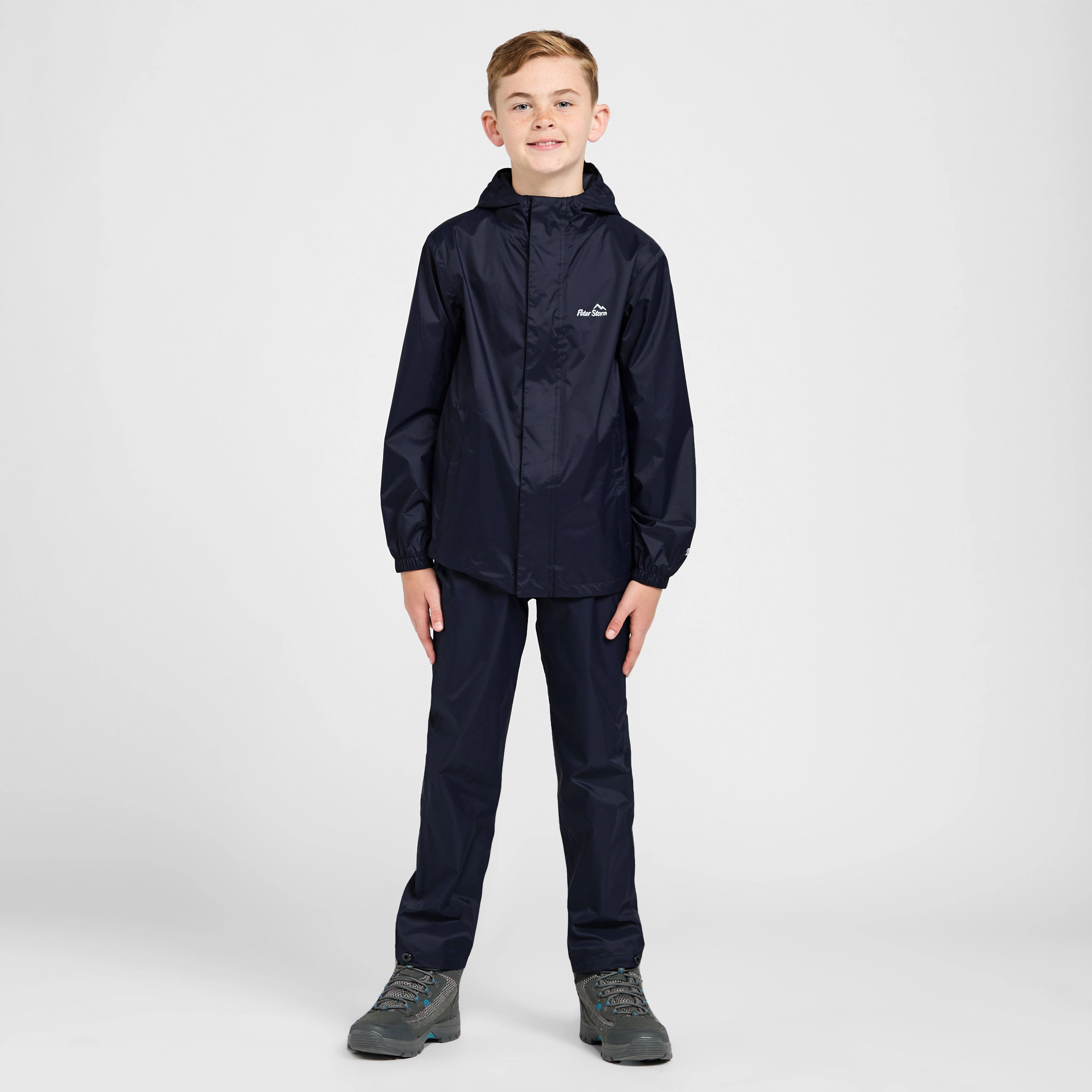 Kids' Unisex Packable Waterproof Jacket - Image 3