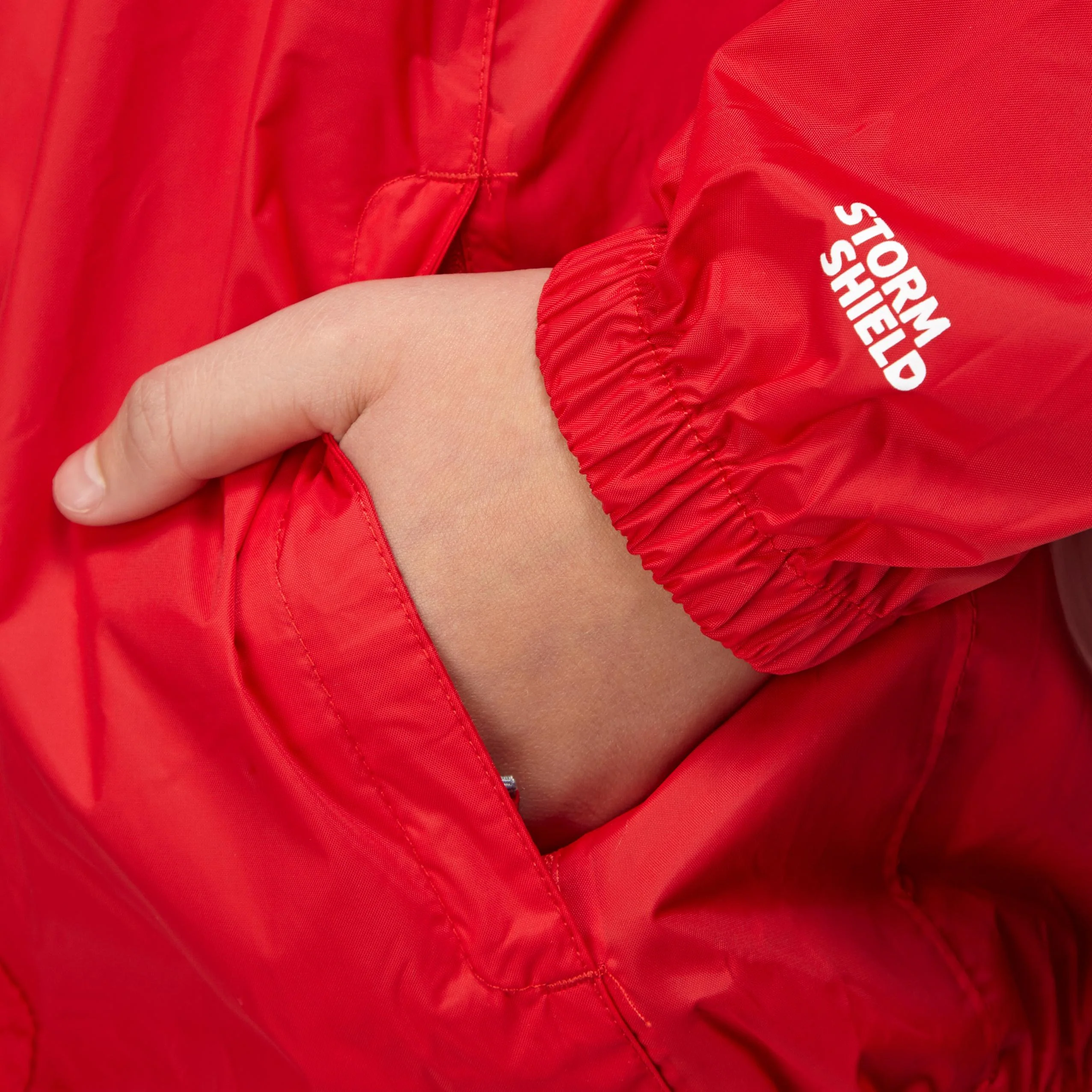 Kids' Unisex Packable Waterproof Jacket - Image 4
