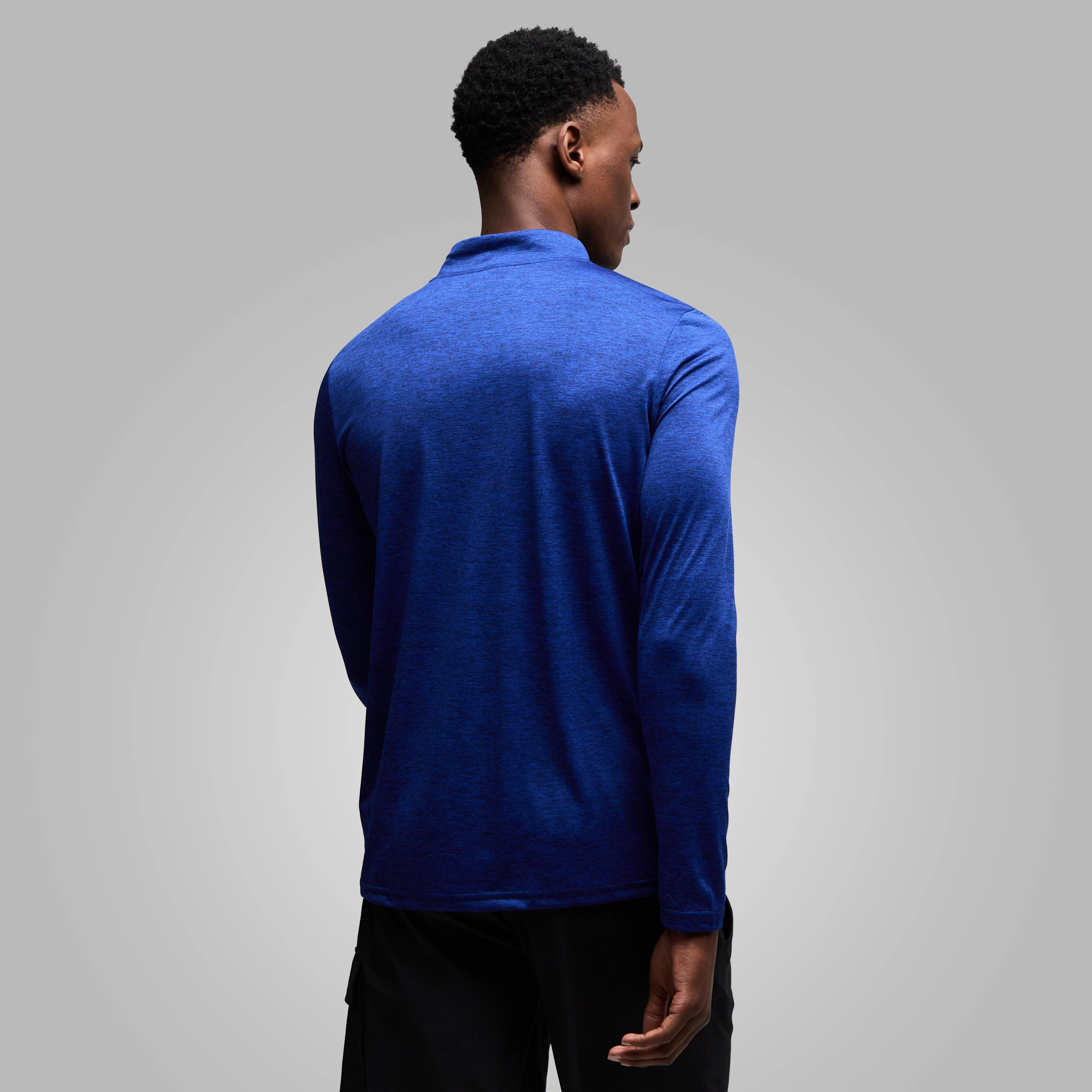 Men's Active Long Sleeve Zip Tee - Image 4