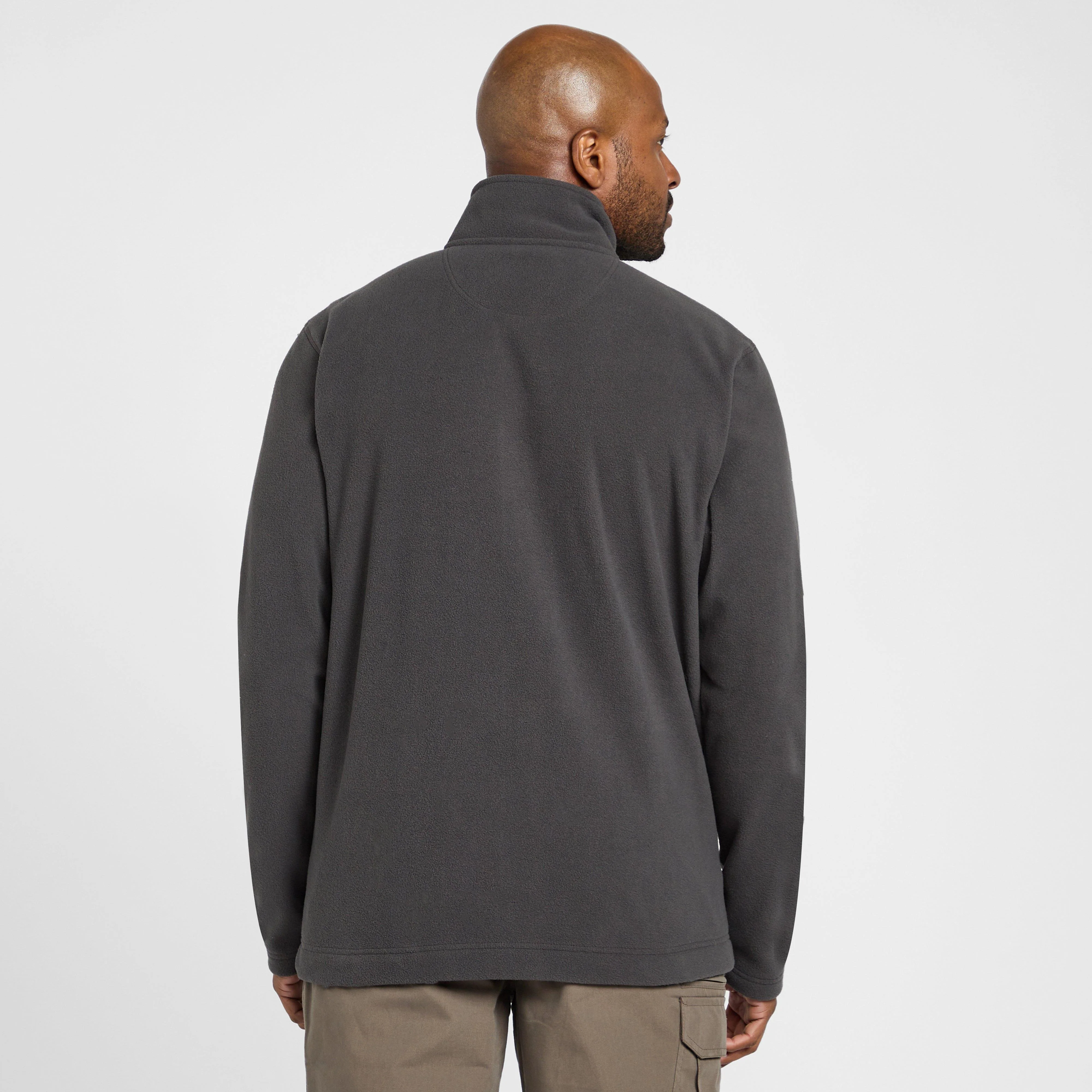 Mens Bracken Full Zip Fleece Grey - Image 2