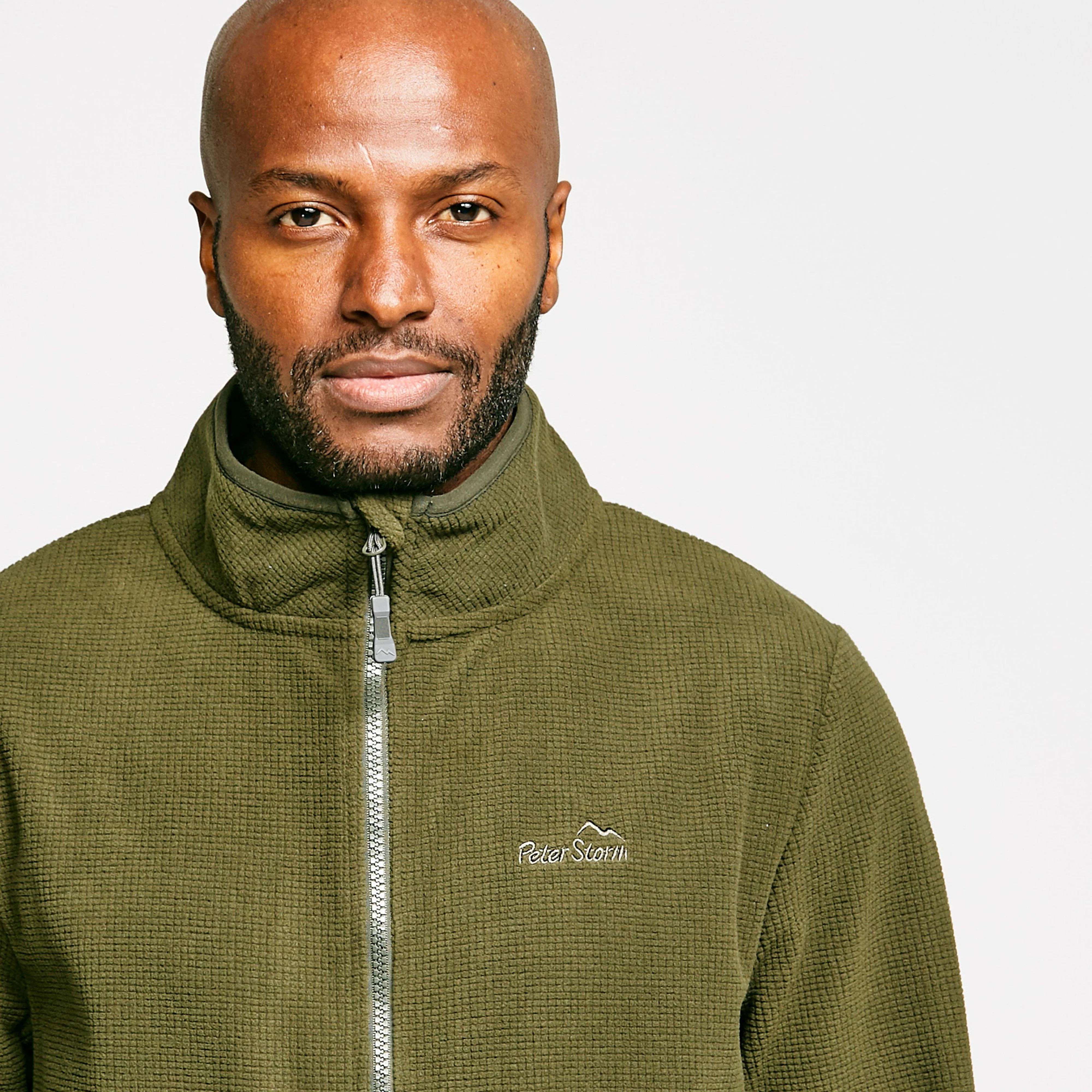 Men’s Grid Full-Zip Fleece - Image 4