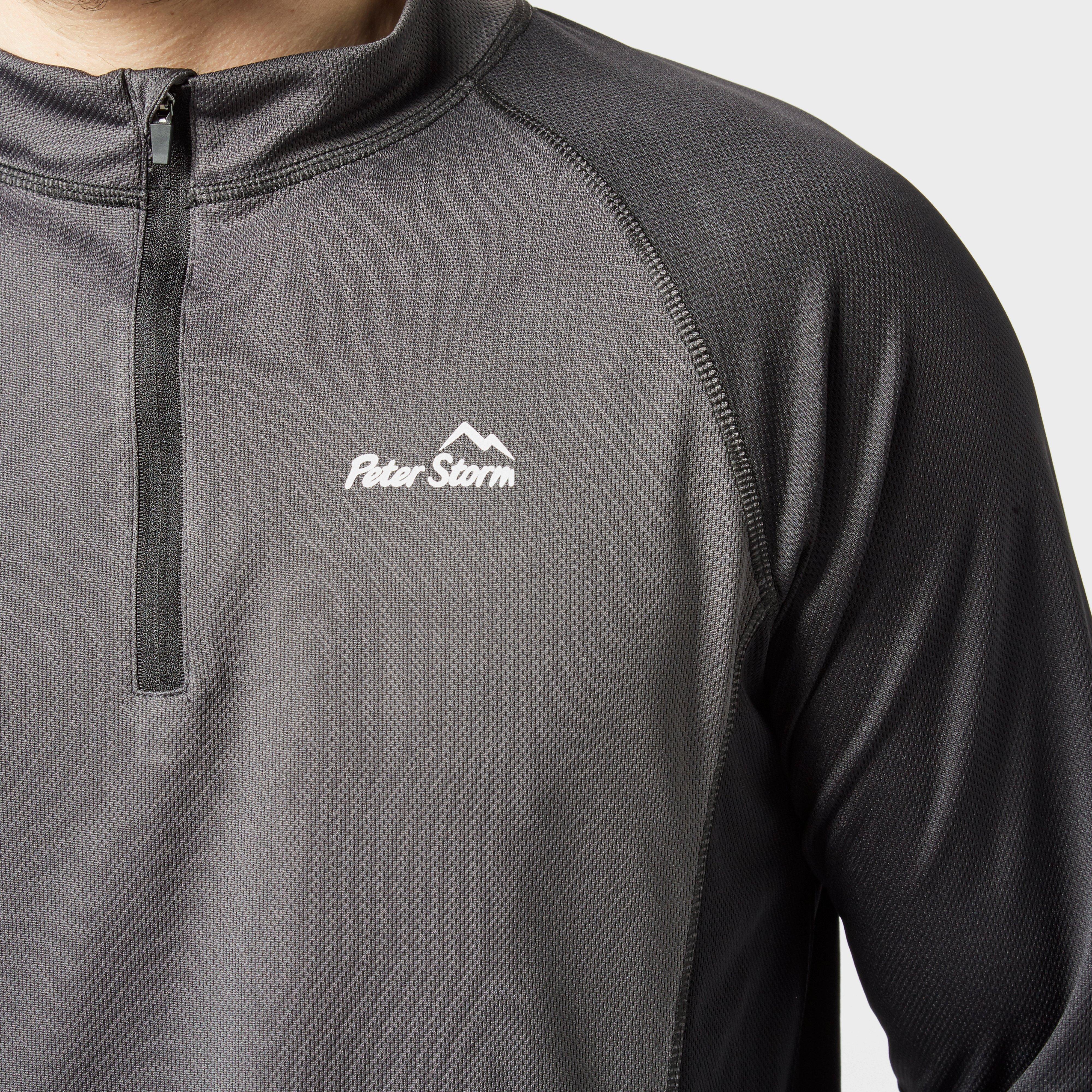 Men's Long Sleeve Zip Tech T-Shirt - Image 4
