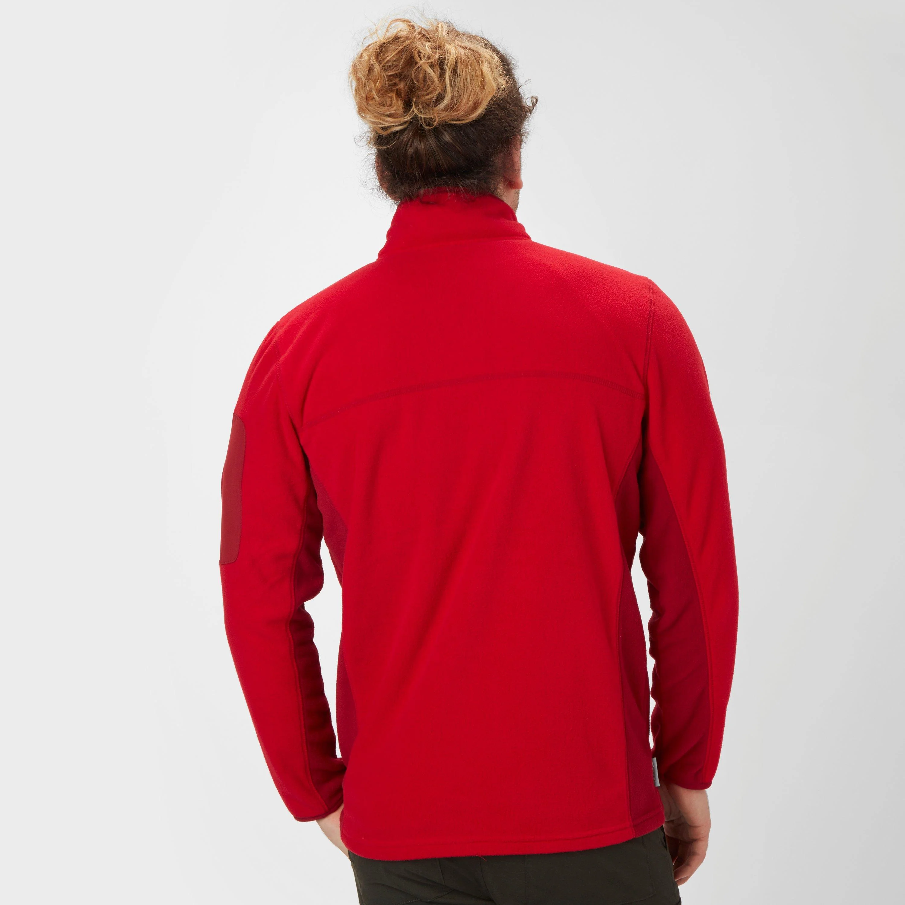 Men’s Panelled Half Zip Fleece - Image 2