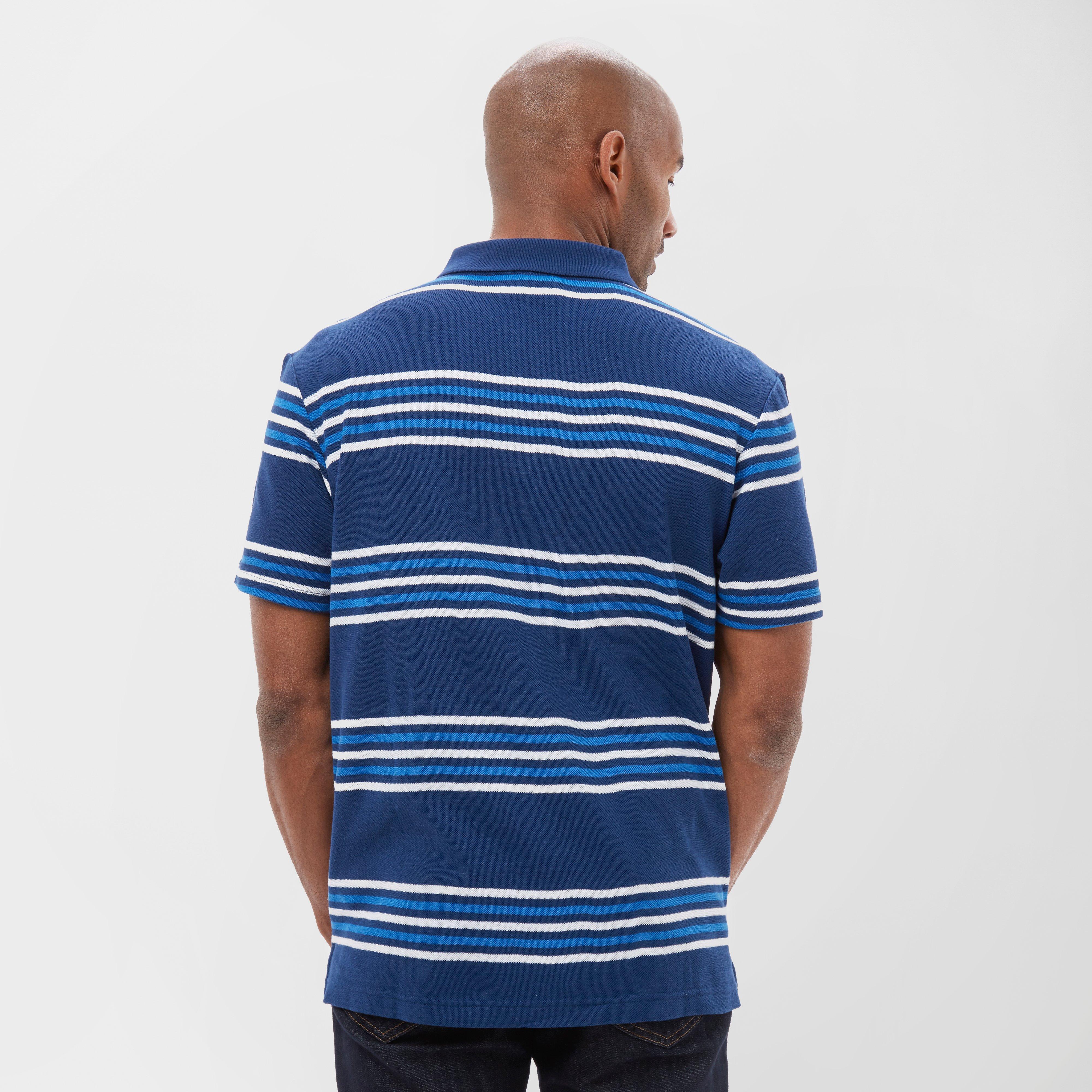 Men's Striped Polo Shirt - Image 2