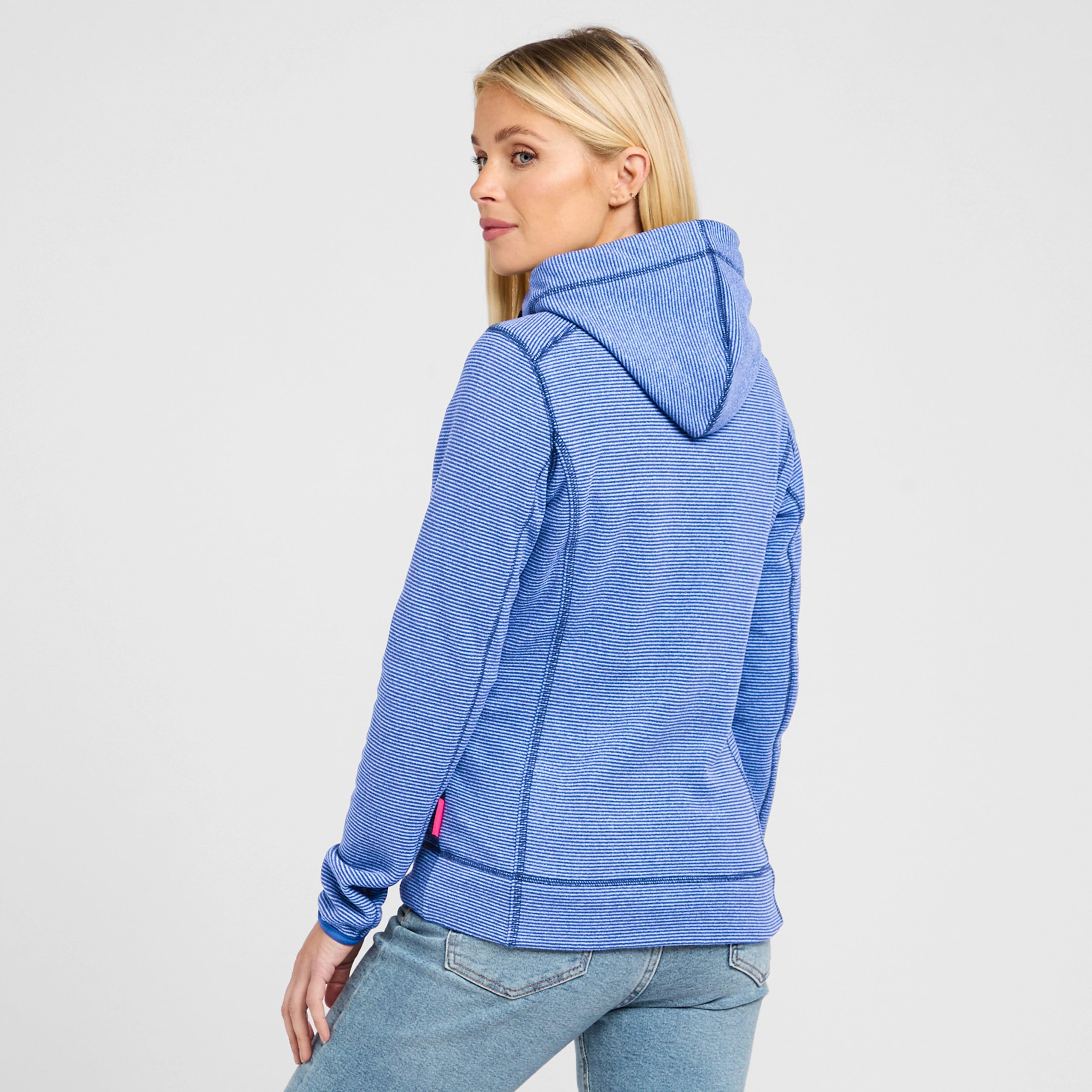 Women's Full Zip Hooded Stretch Fleece - Image 2