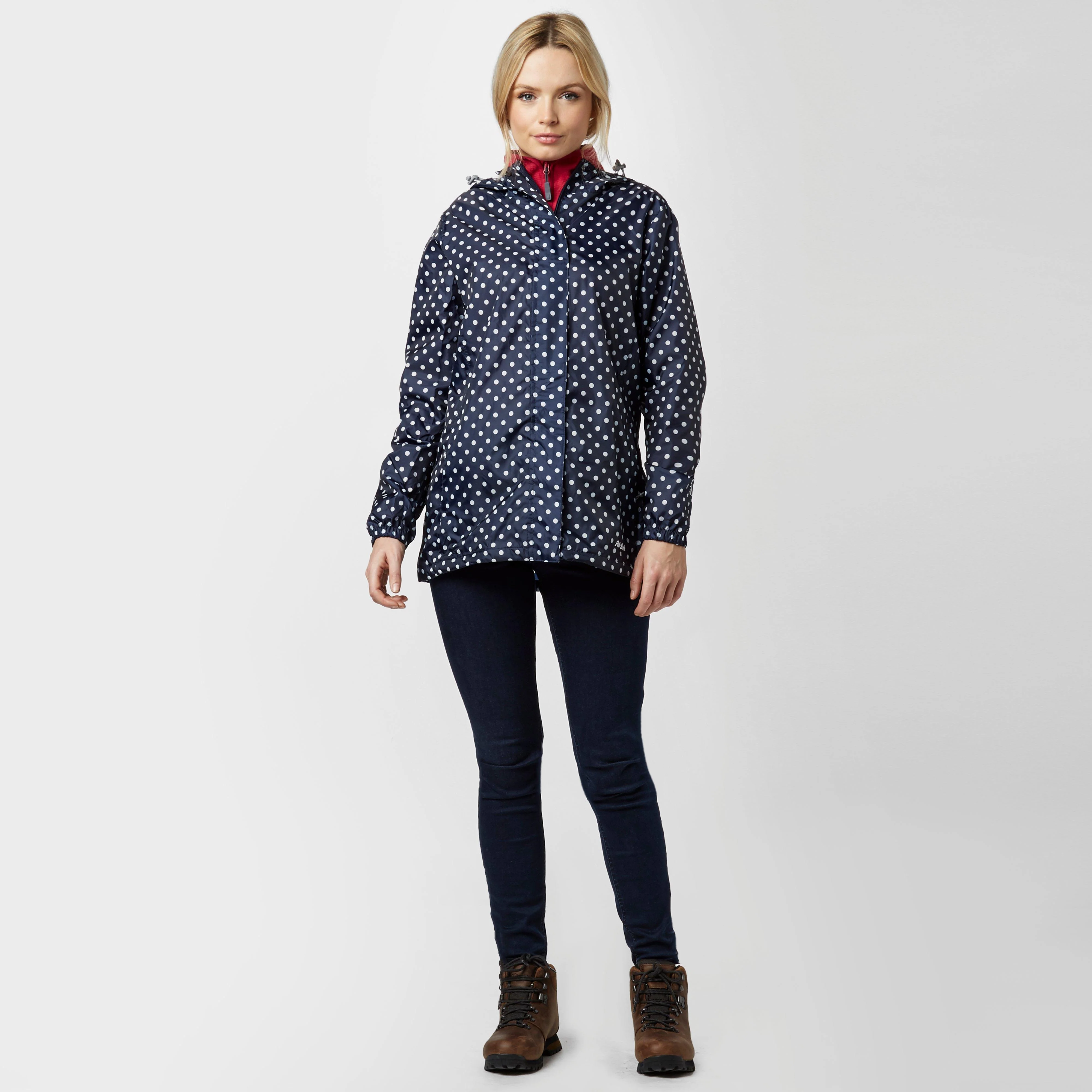 Women’s Patterned Packable Jacket - Image 3