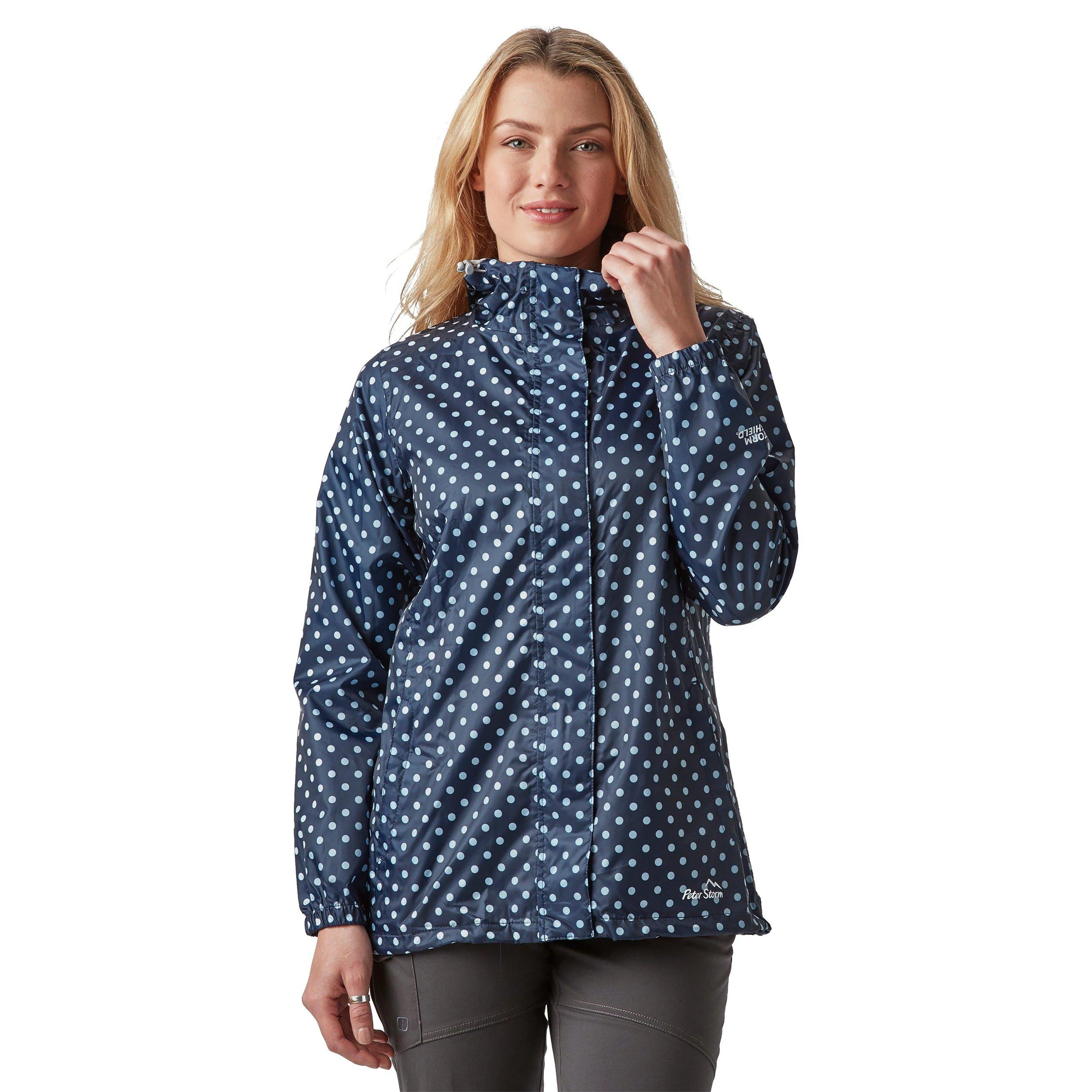 Women's Patterned Packable Jacket - Image 8