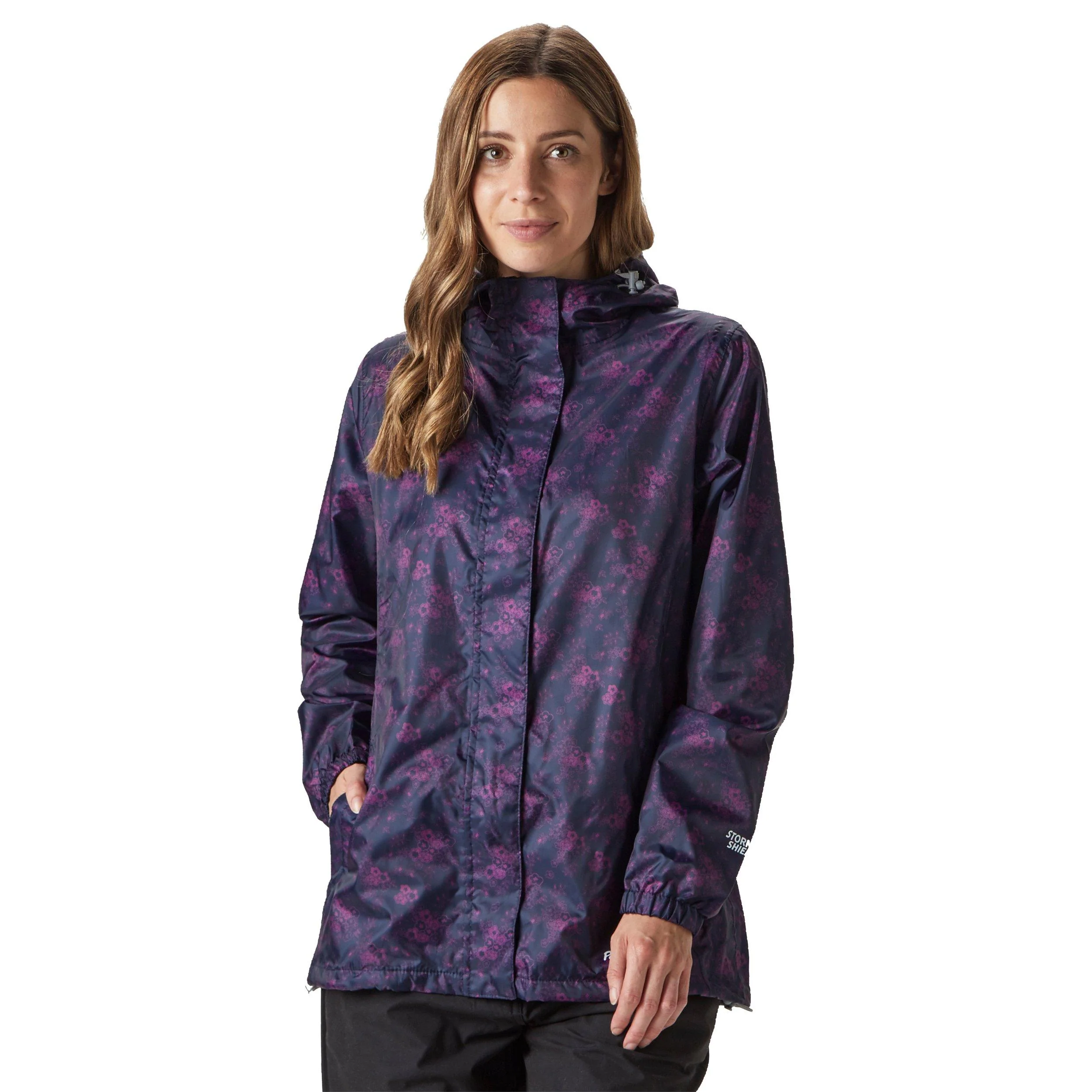Women's Printed Packable Jacket - Image 8