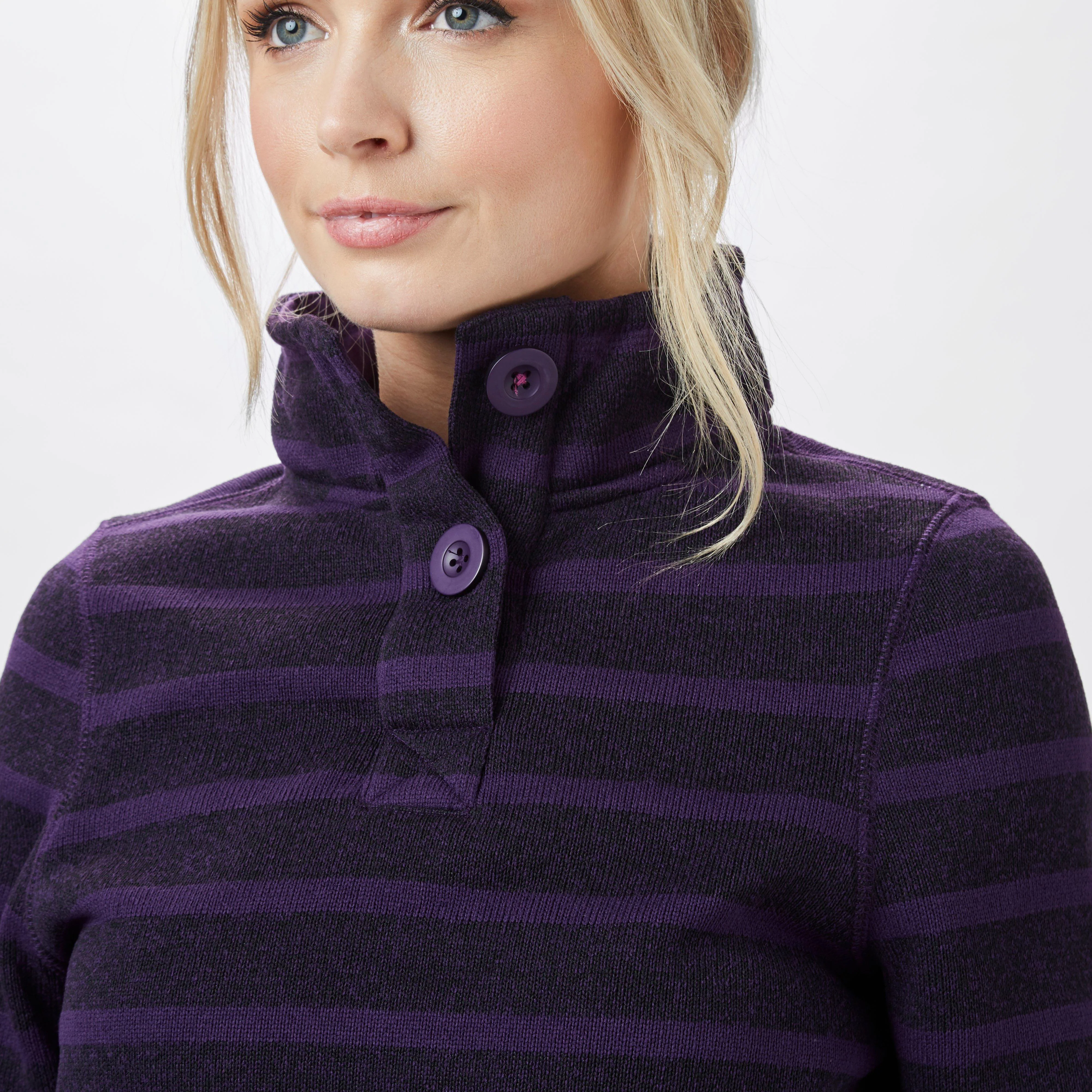 Women's Sandra Stripe Fleece - Image 4