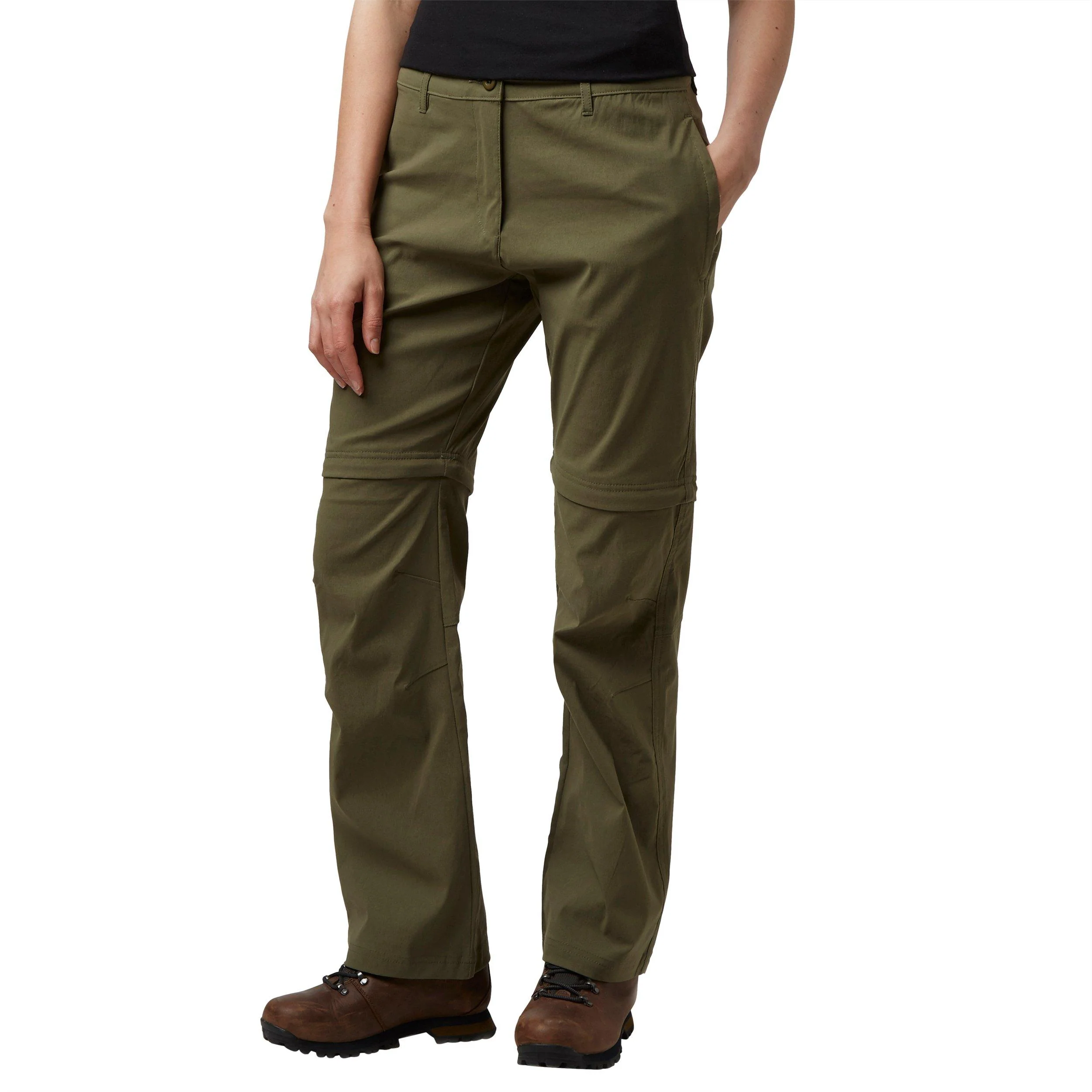 Women's Stretch Convertible Zip Off Trousers - Image 7