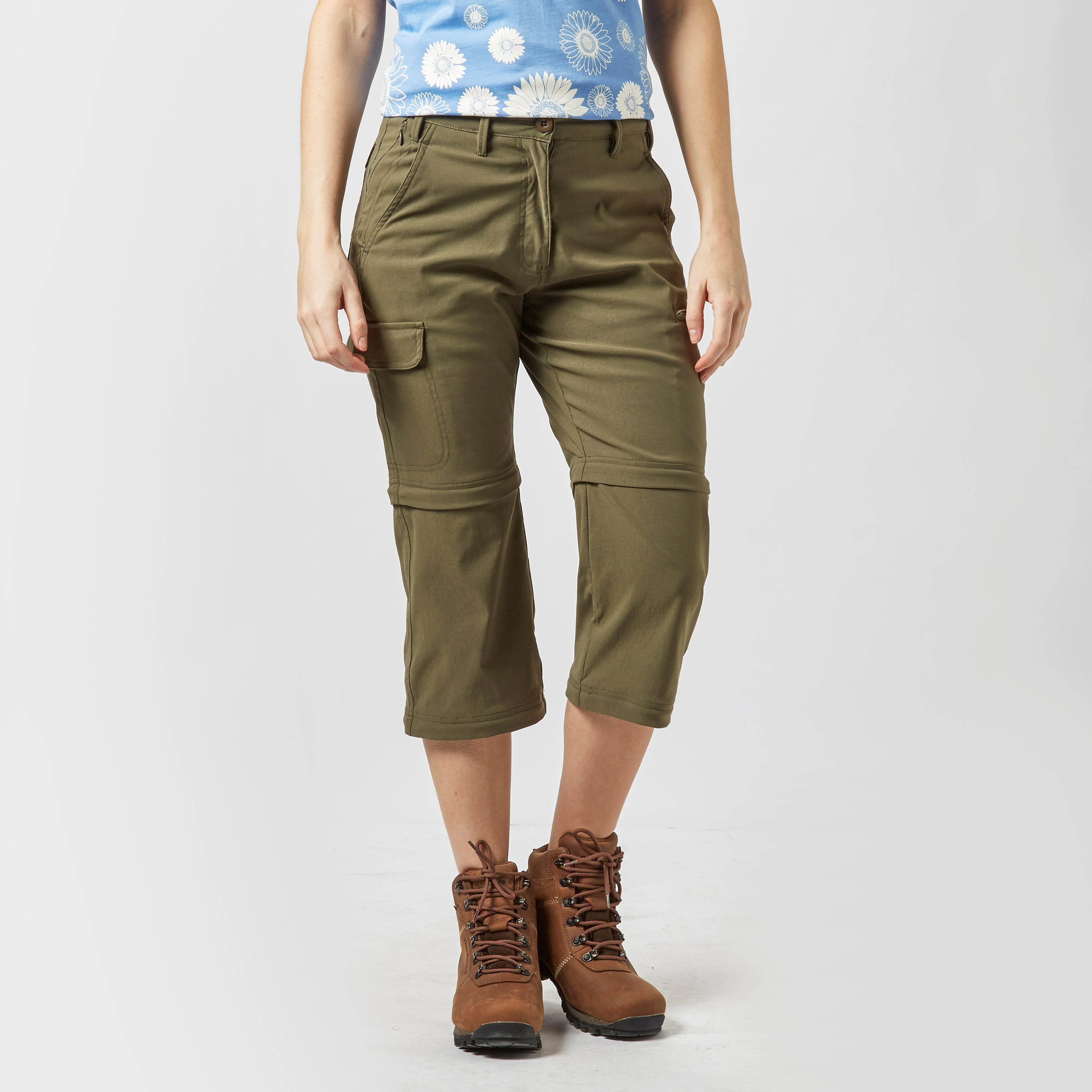 Women's Stretch Double Zip Off Trousers - Long - Image 9