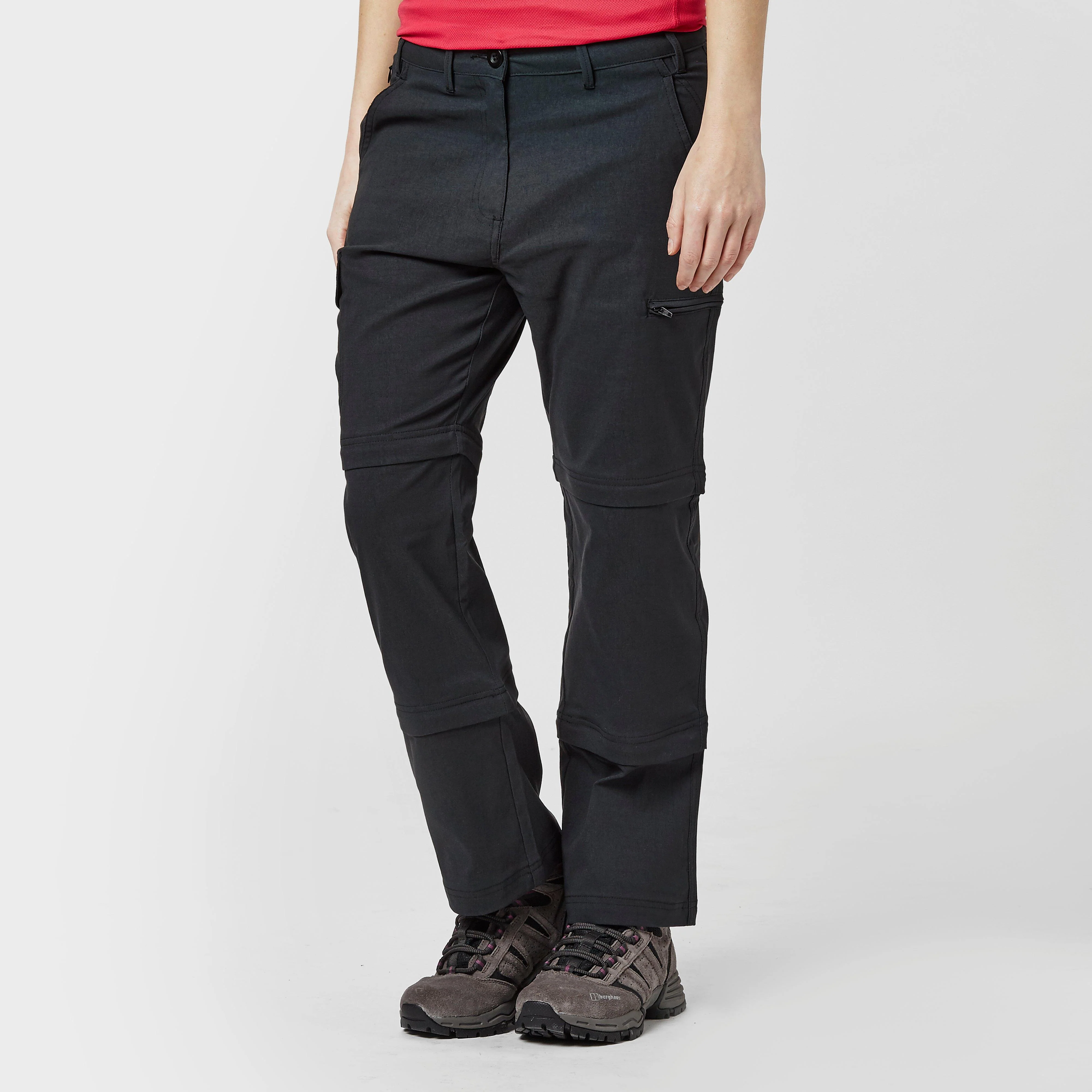 Women's Stretch Double Zip Off Trousers - Short