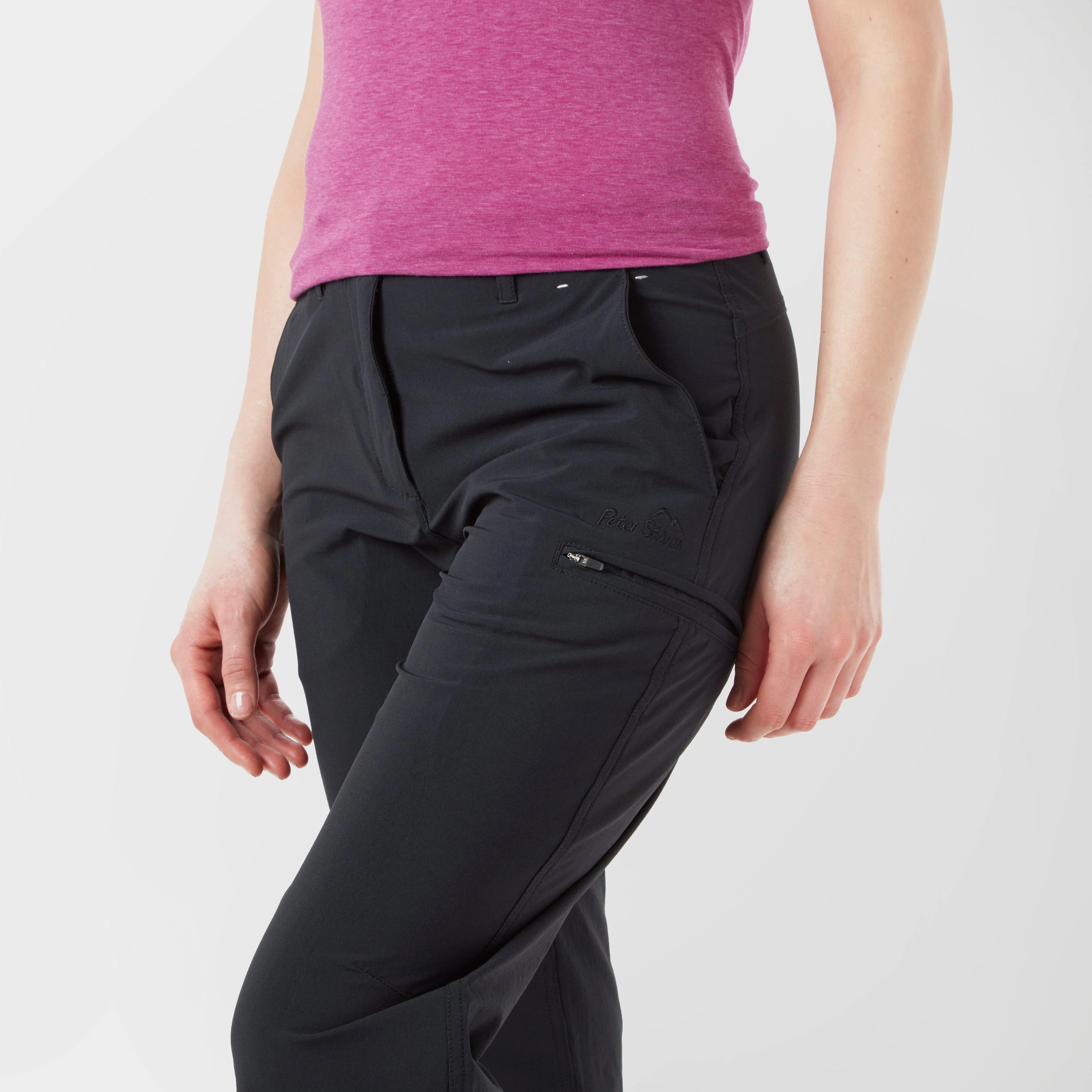Women's Stretch Roll-Up Trousers - Image 4