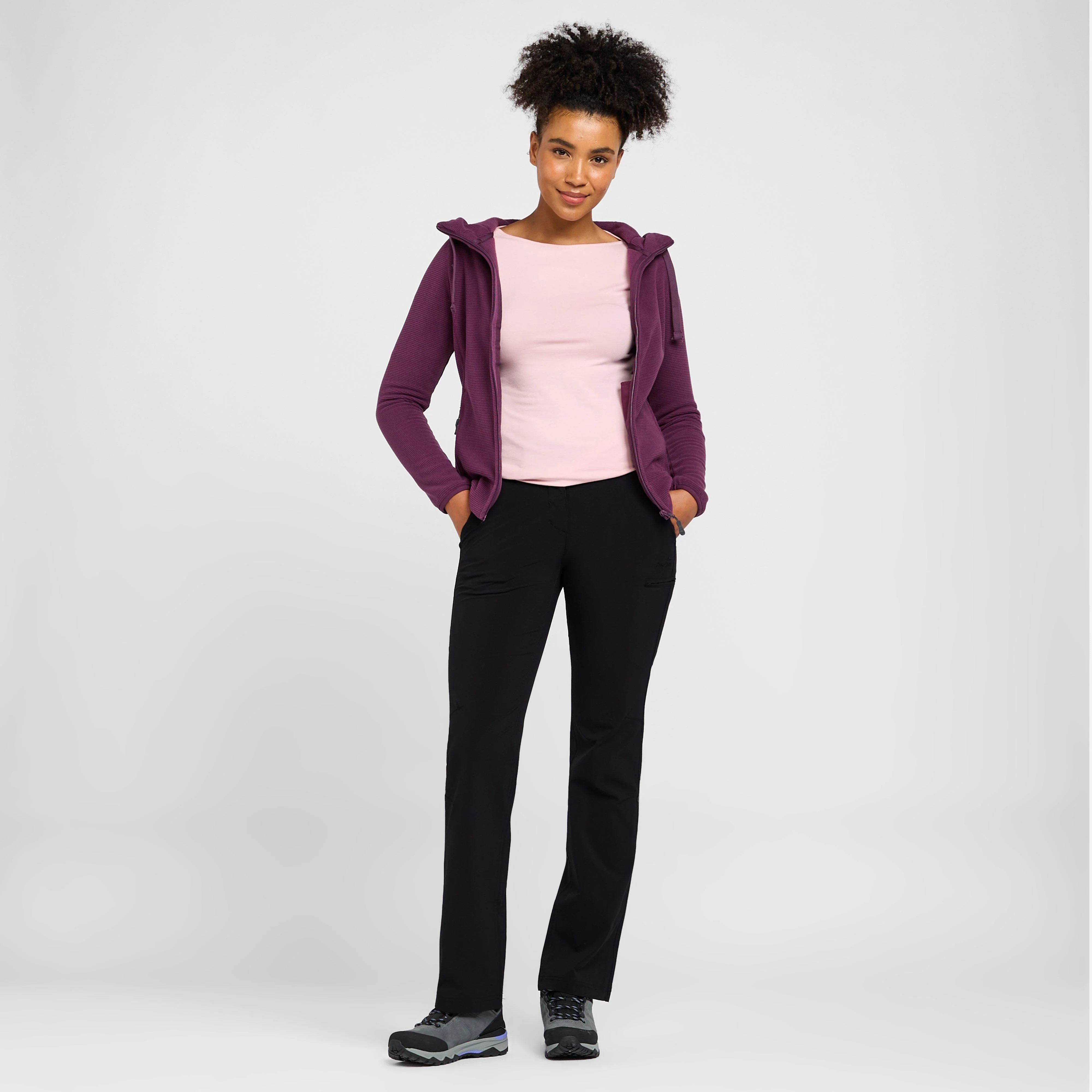 Women's Stretch Roll-Up Trousers - Image 3