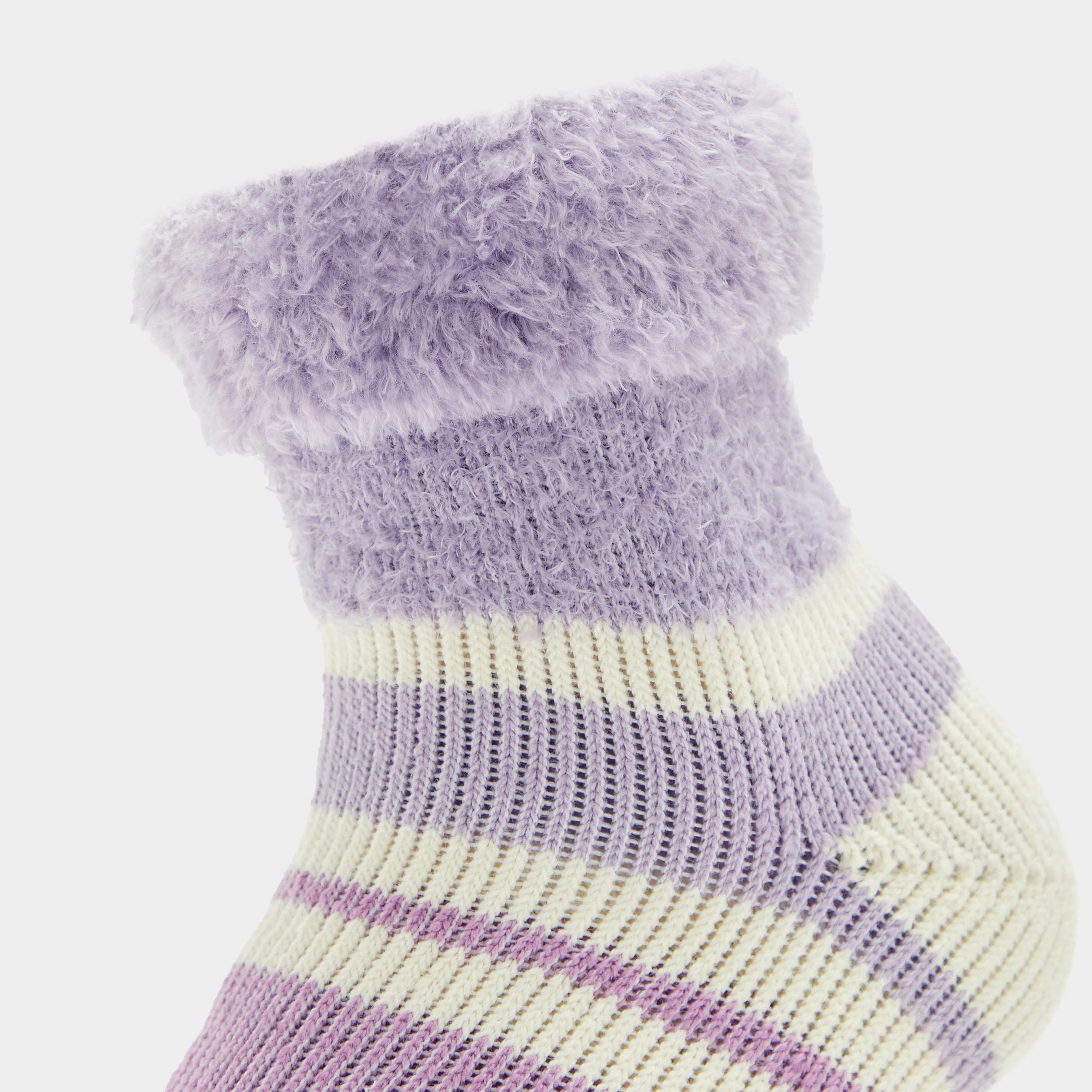 Women's Thermal Heat Trap Slipper Socks - Image 5