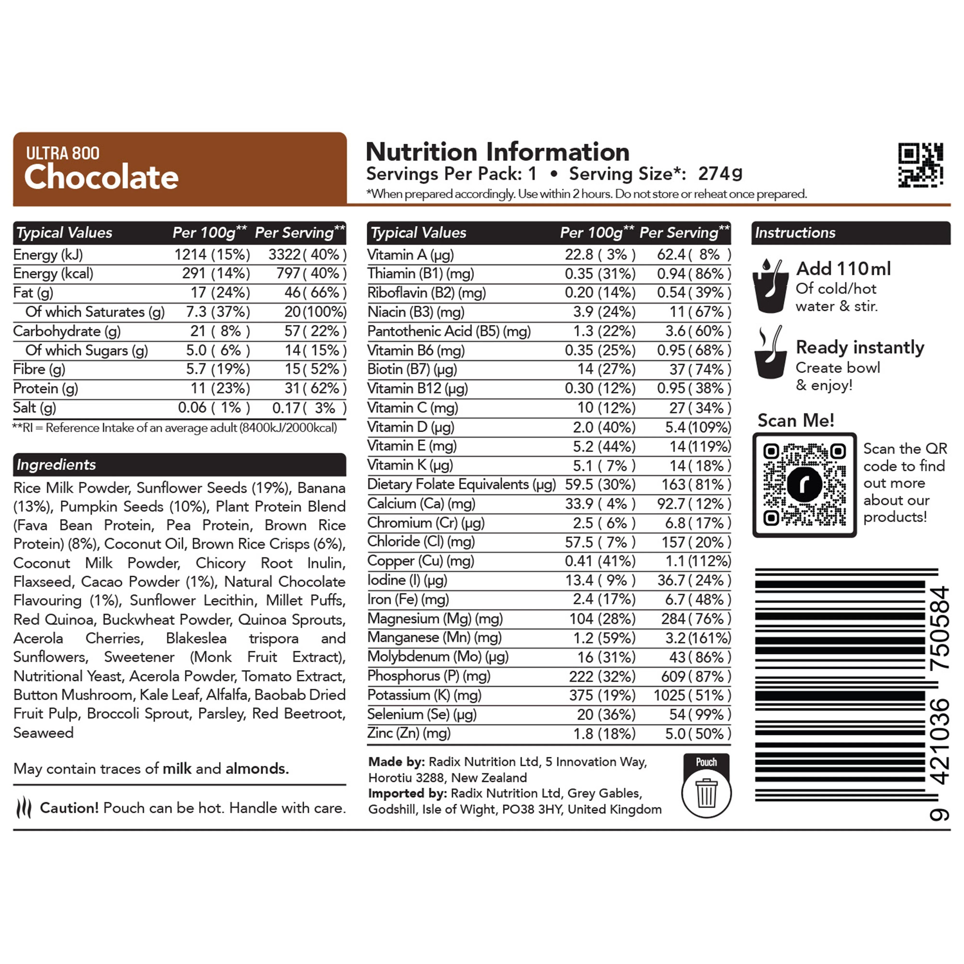 Chocolate Breakfast 800 - Image 4
