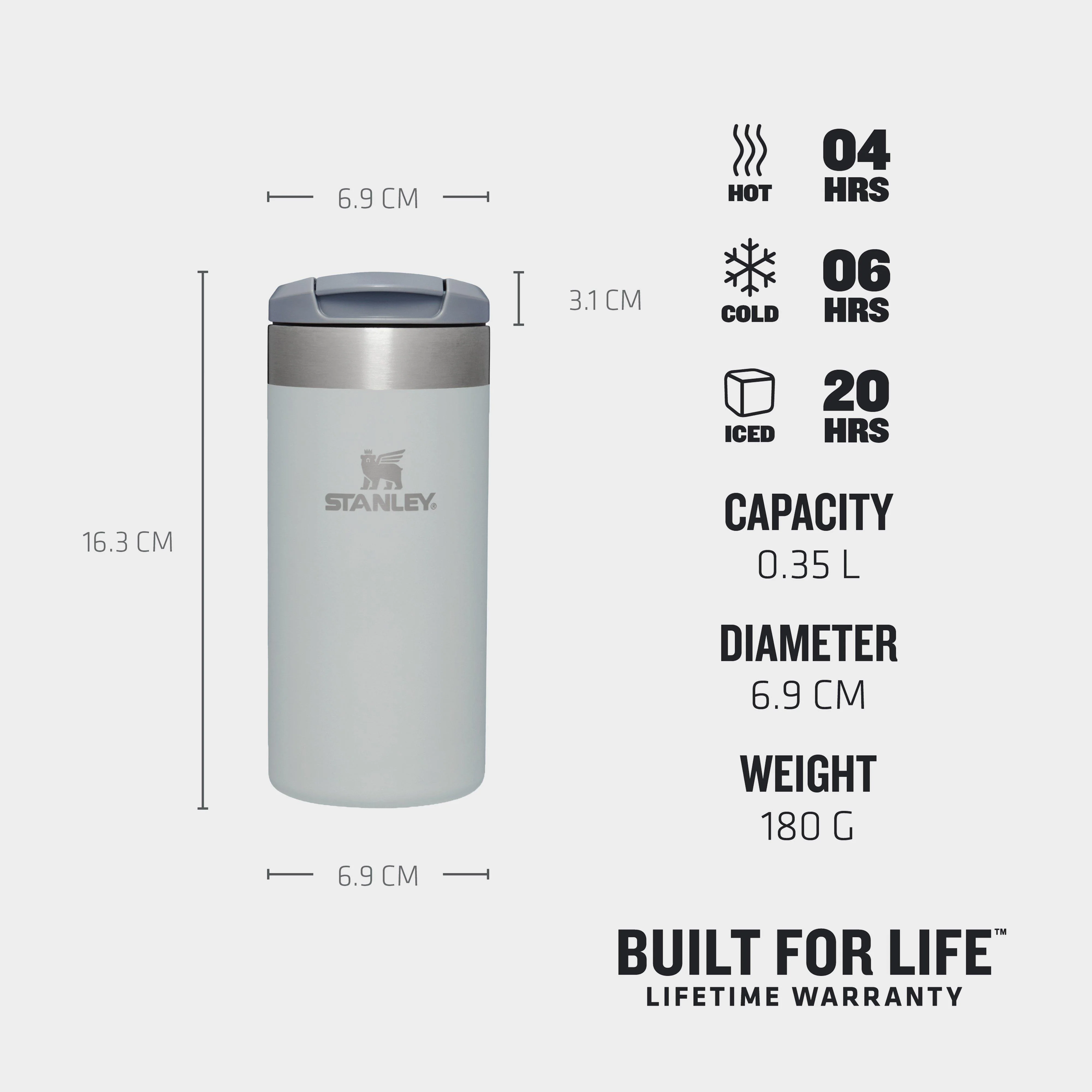 AeroLight™ Transit Mug – 0.35L - Image 4
