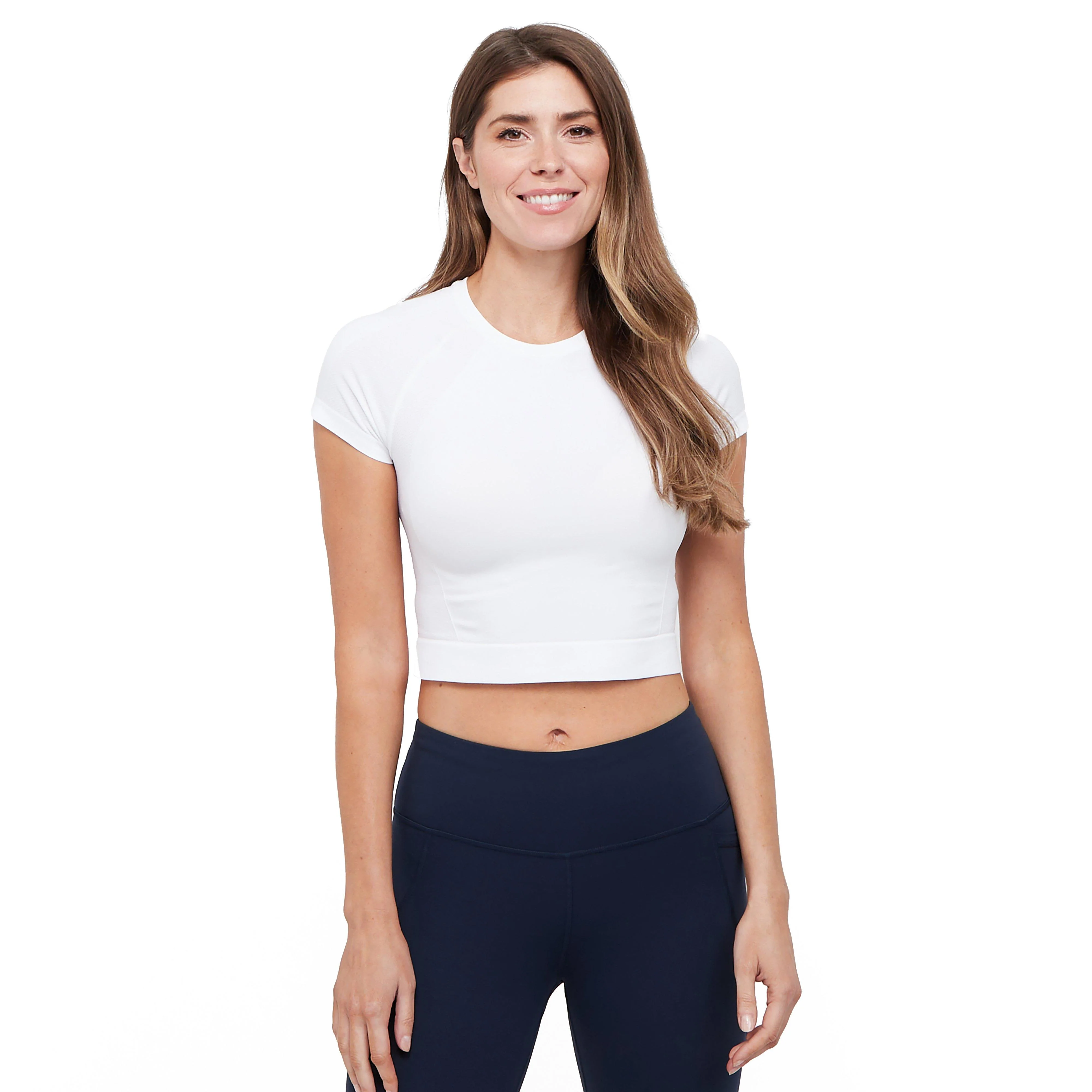 Athlete Crop Seamless Gym T-Shirt - Image 7