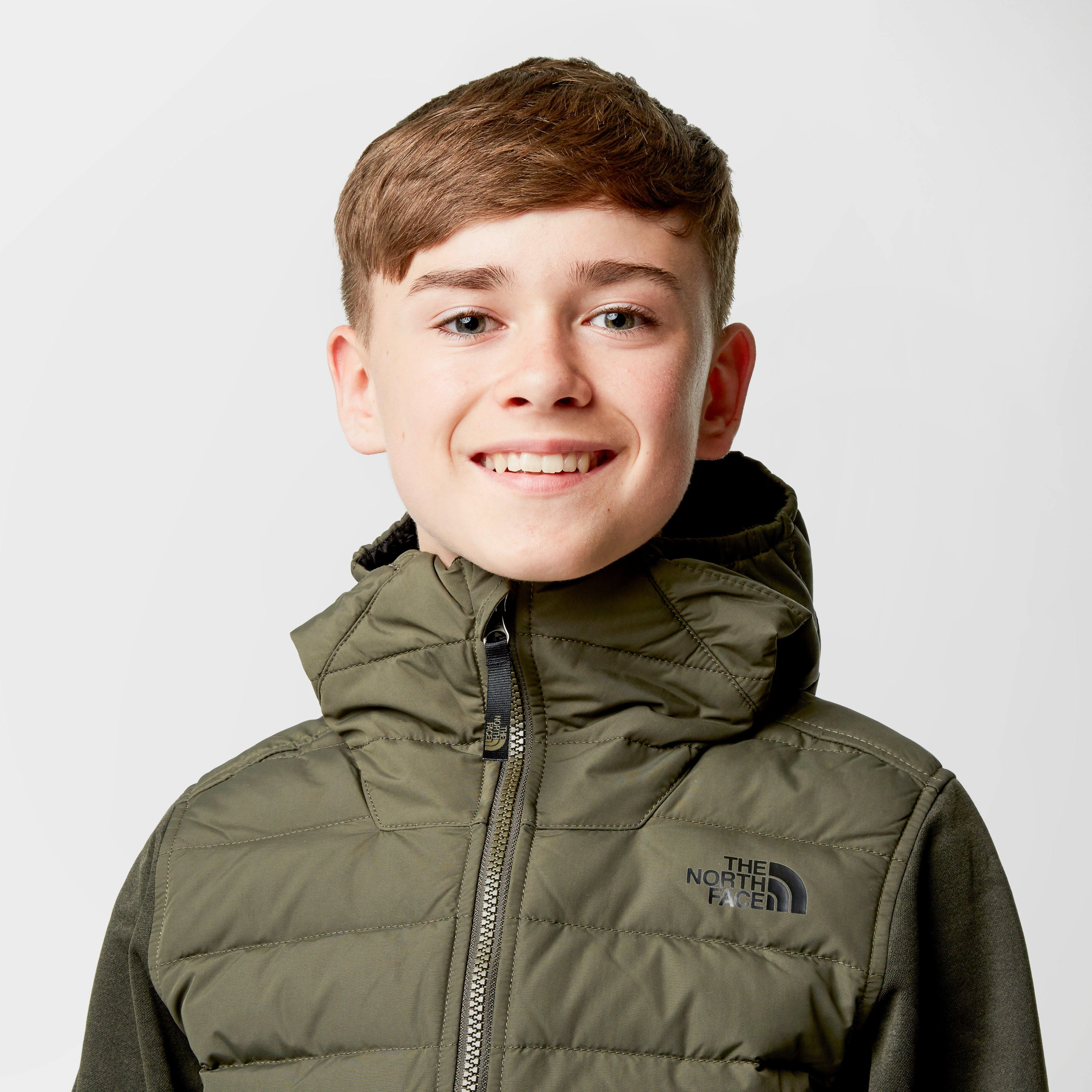 Kid's Mitteleggi Down Hybrid Hoodie - Image 4